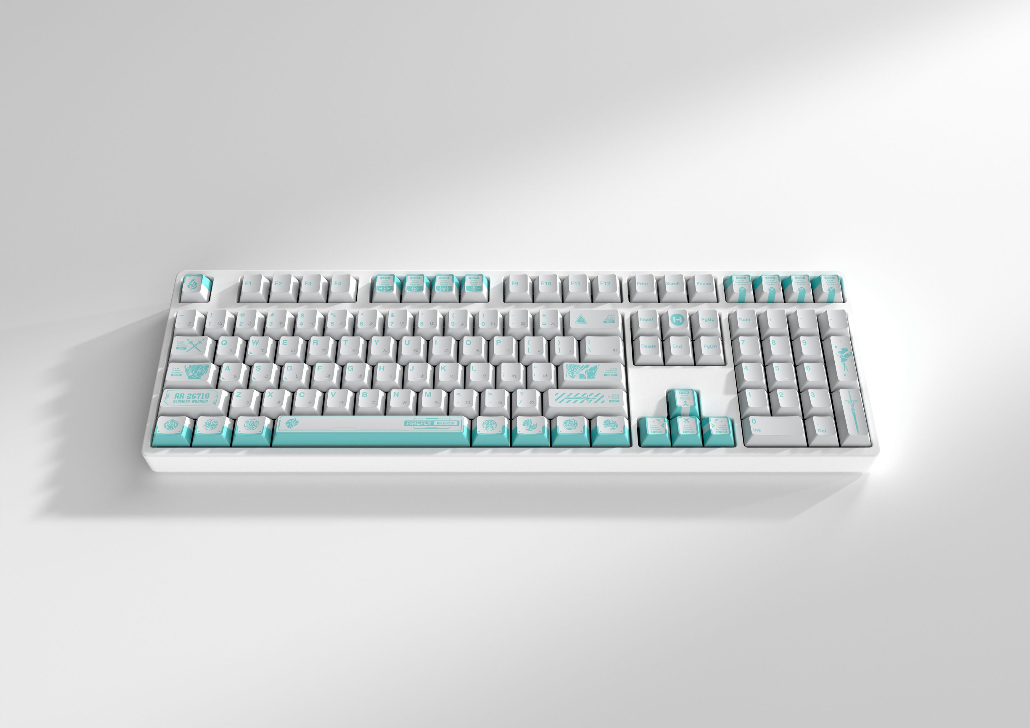 HYTE × 崩壊：スターレイル Firefly Keycap Set Official HYTE Firefly Keycap Set | HYTE