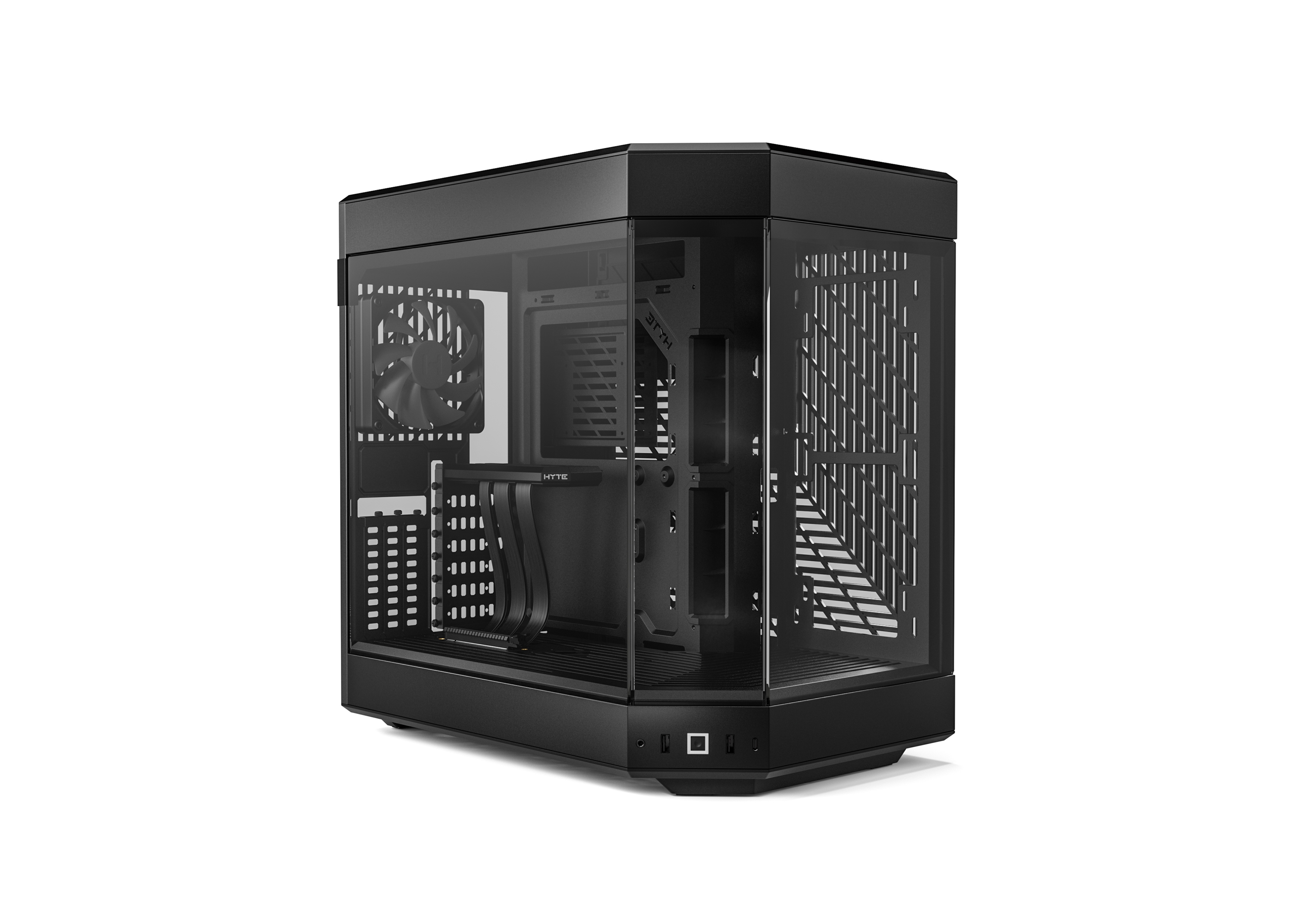 HYTE Y60 - Modern Aesthetic Case - Pitch Black