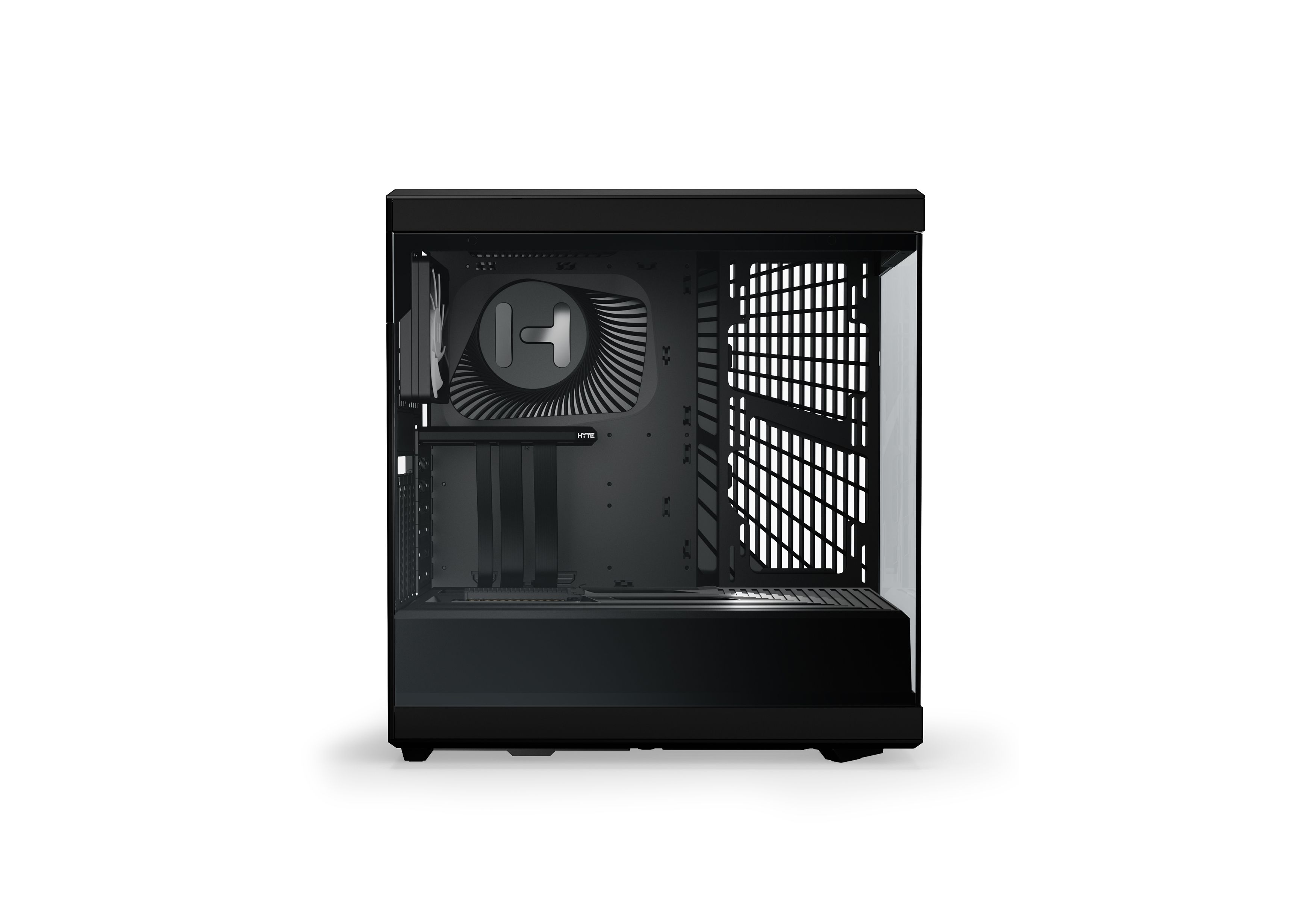 PCケース(自作PC用) HYTE Y40 BLACK Y40 - ATX PC Cases with PCIe 4.0 Riser - Pitch Black | HYTE