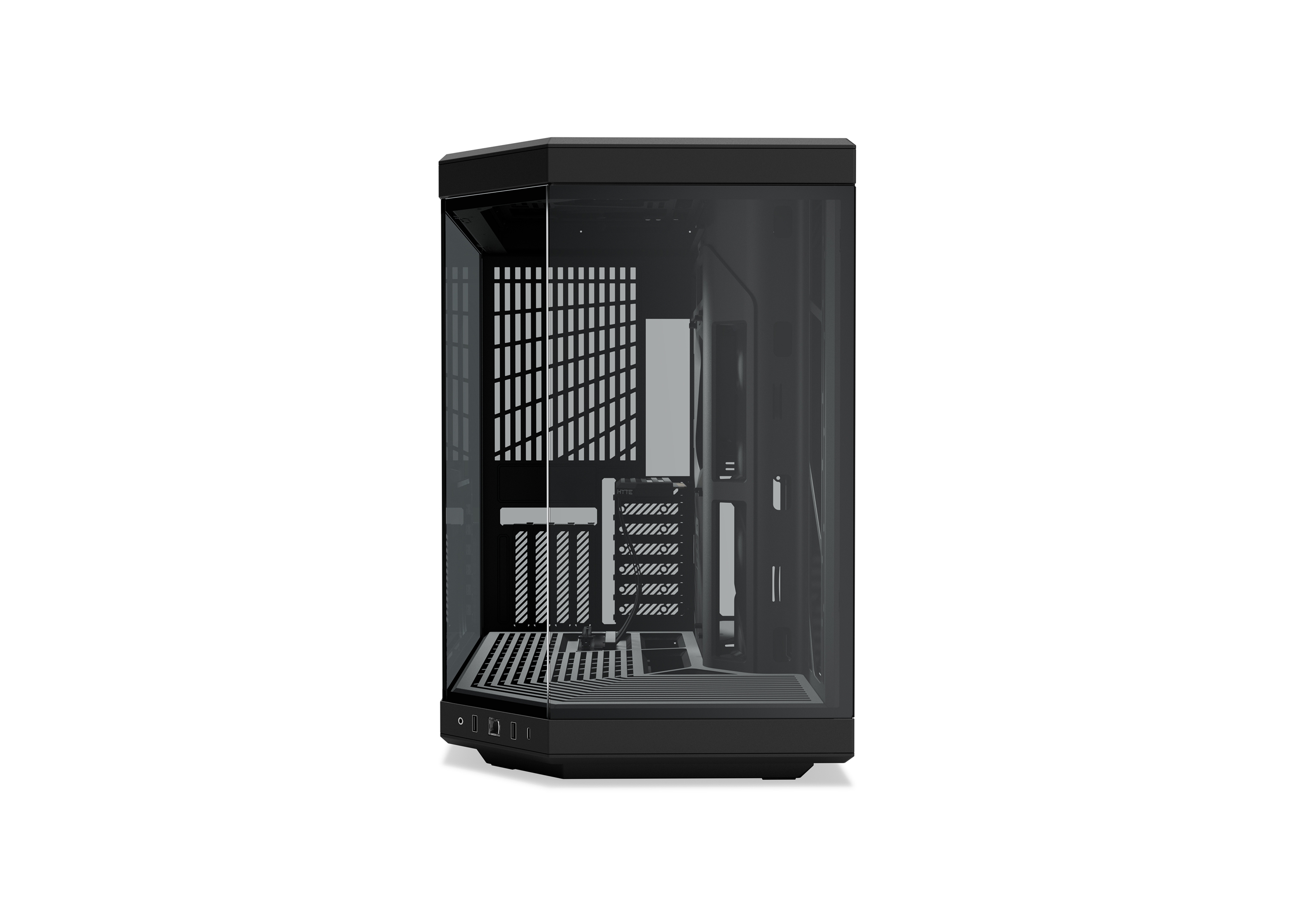 HYTE Y70 Modern Aesthetic Case - Pitch Black