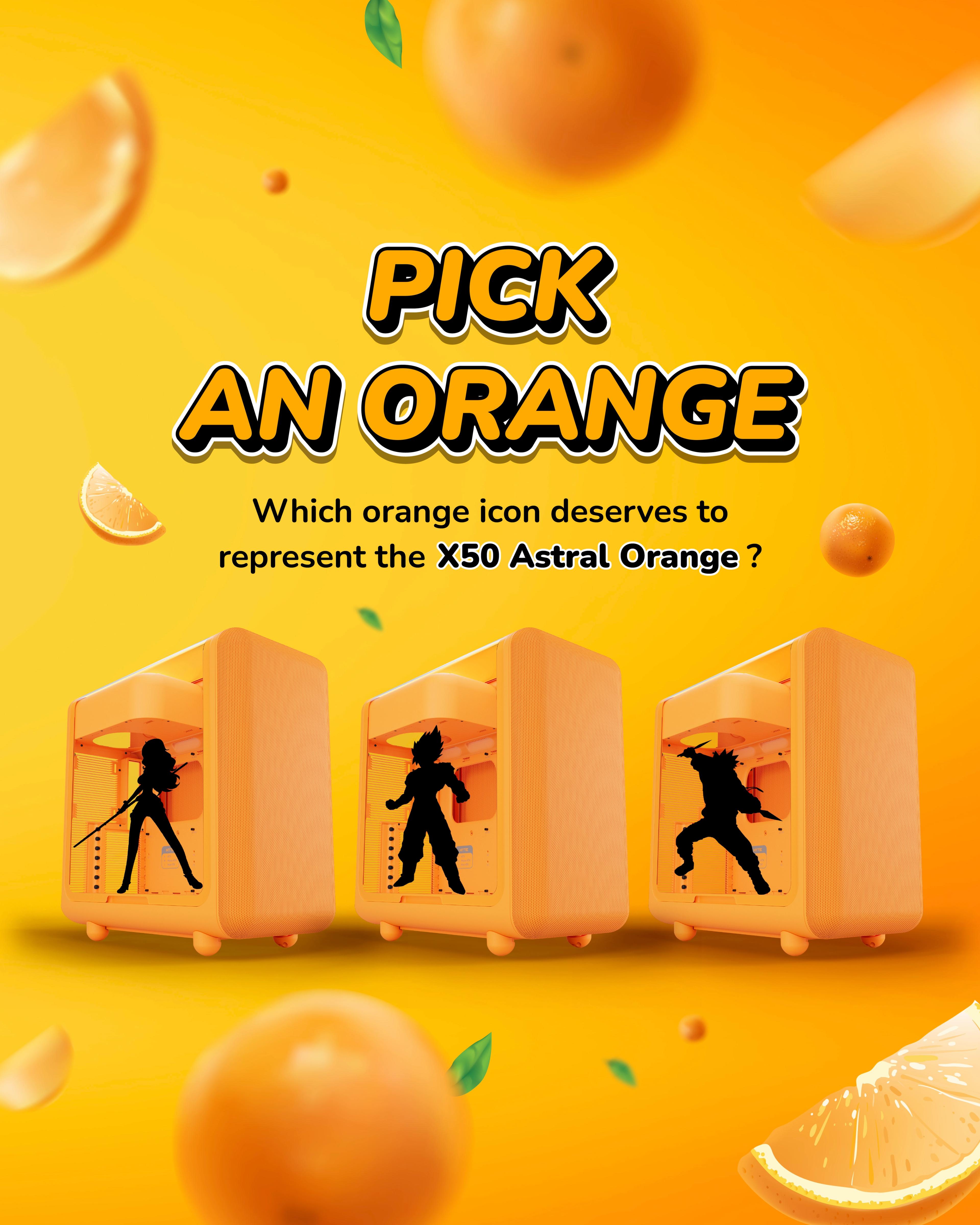 pick an orange