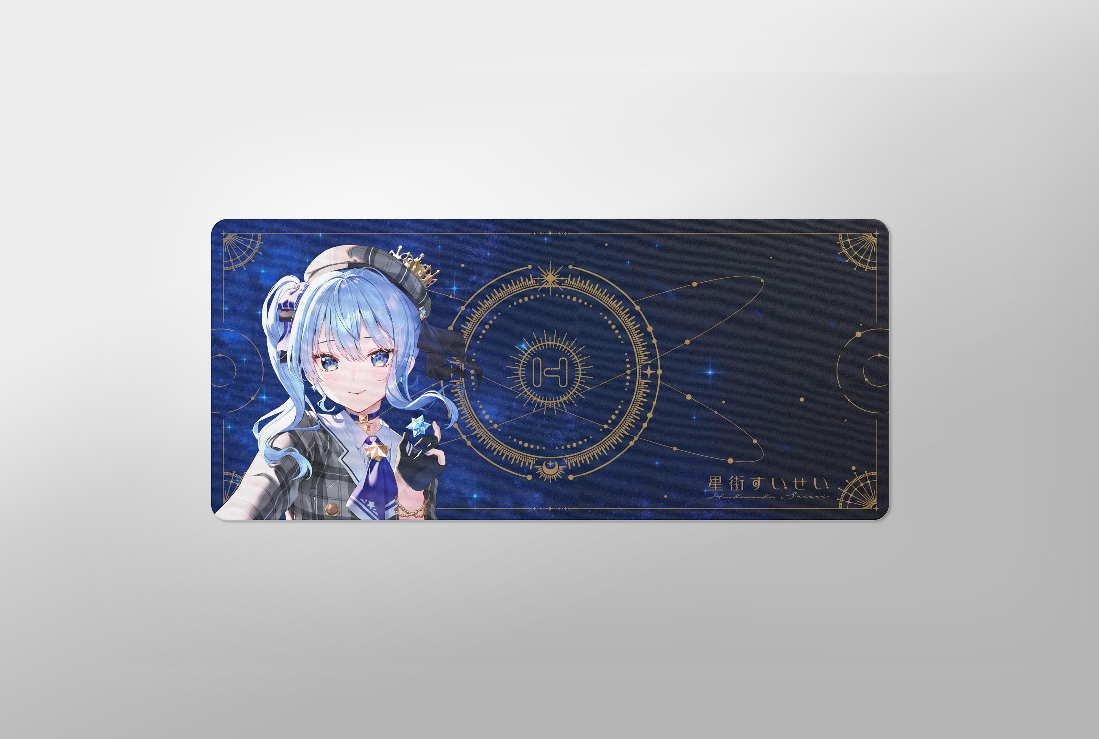 Hoshimachi Suisei Keycap and Desk Pad Bundle