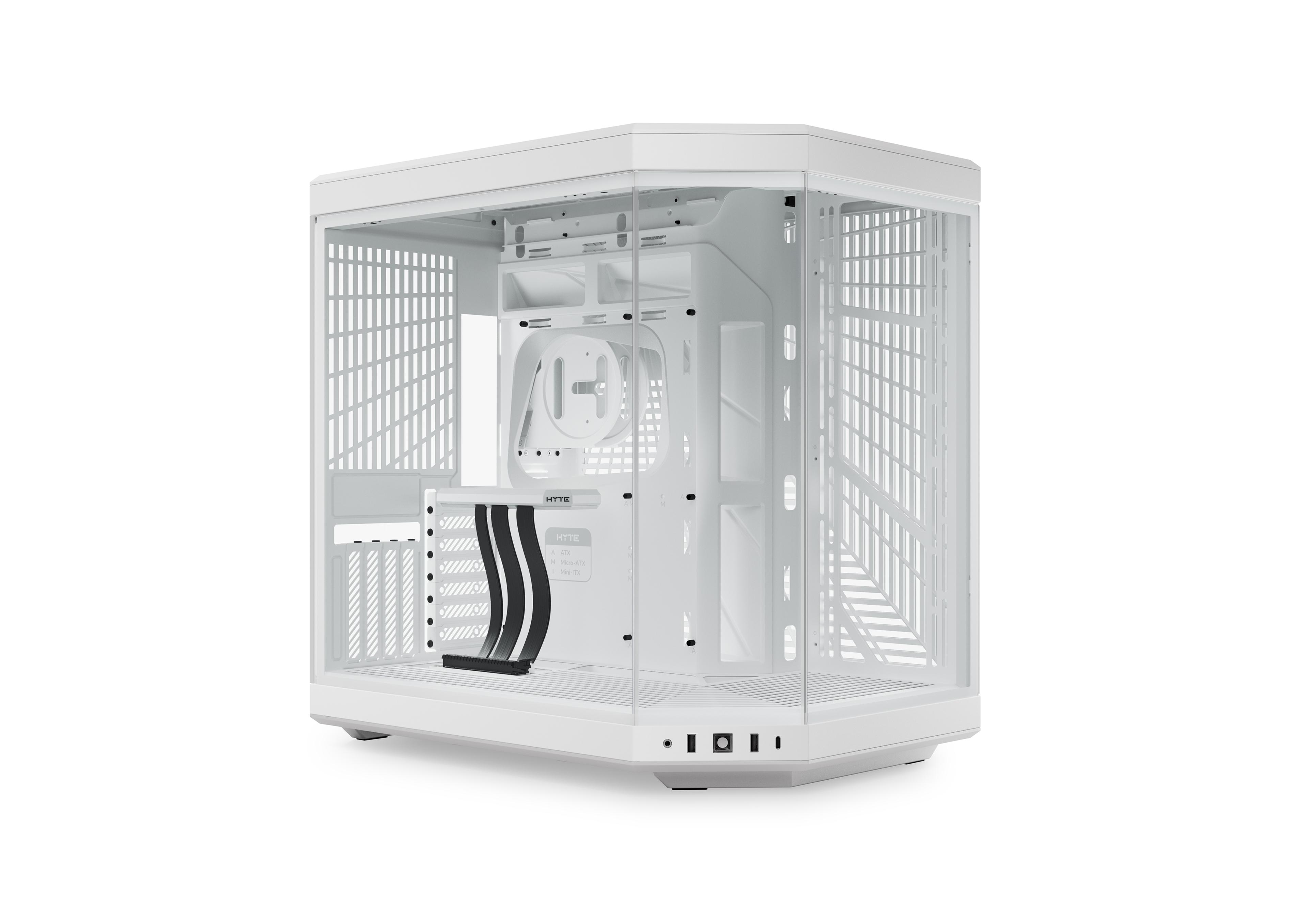 HYTE Y70 Modern Aesthetic Case - Snow White