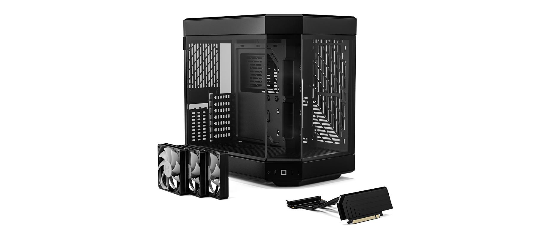 Premium Mid-Tower ATX PC Case - Panda | HYTE