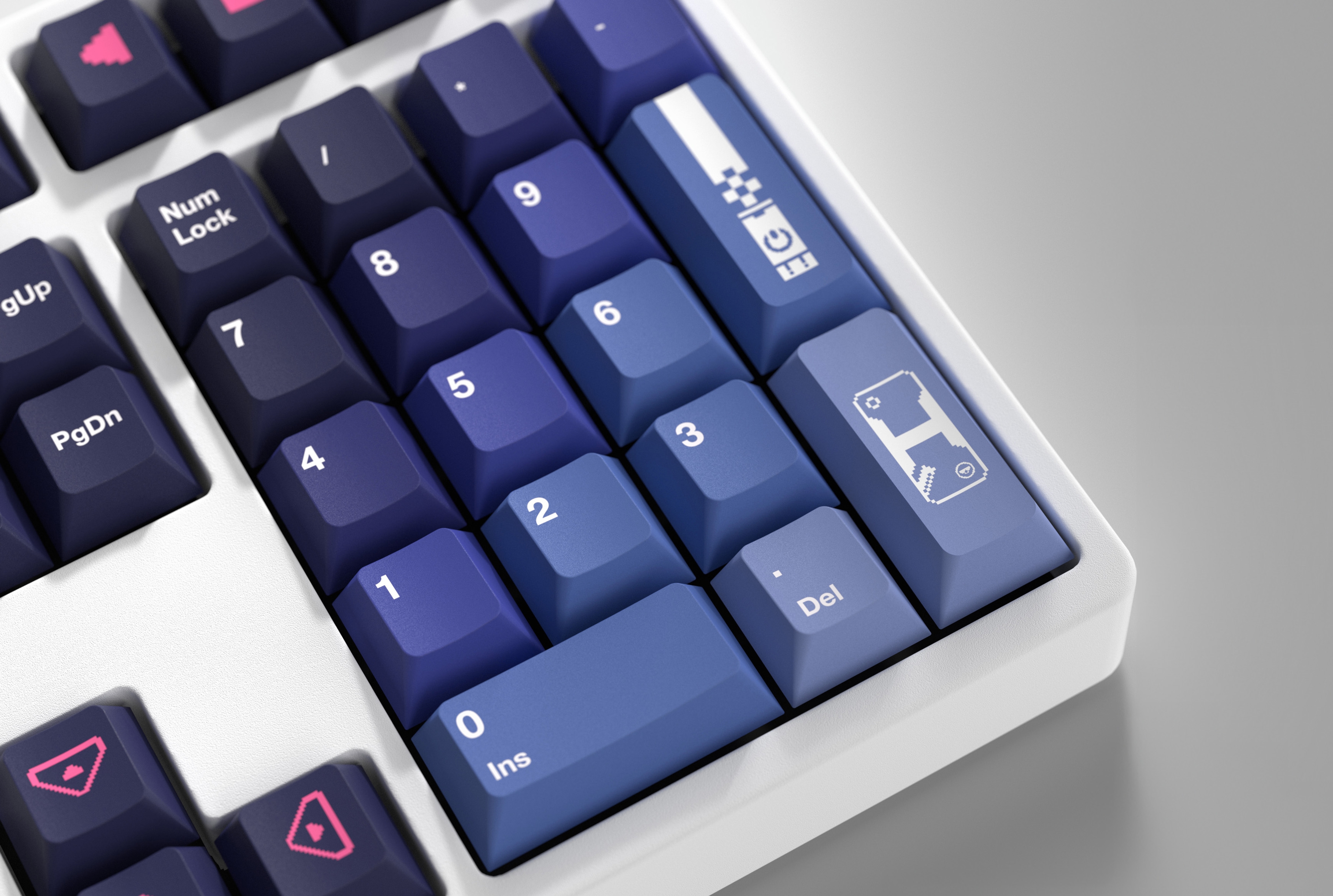 Official Silver Wolf Keycap Set and Desk Pad Bundle