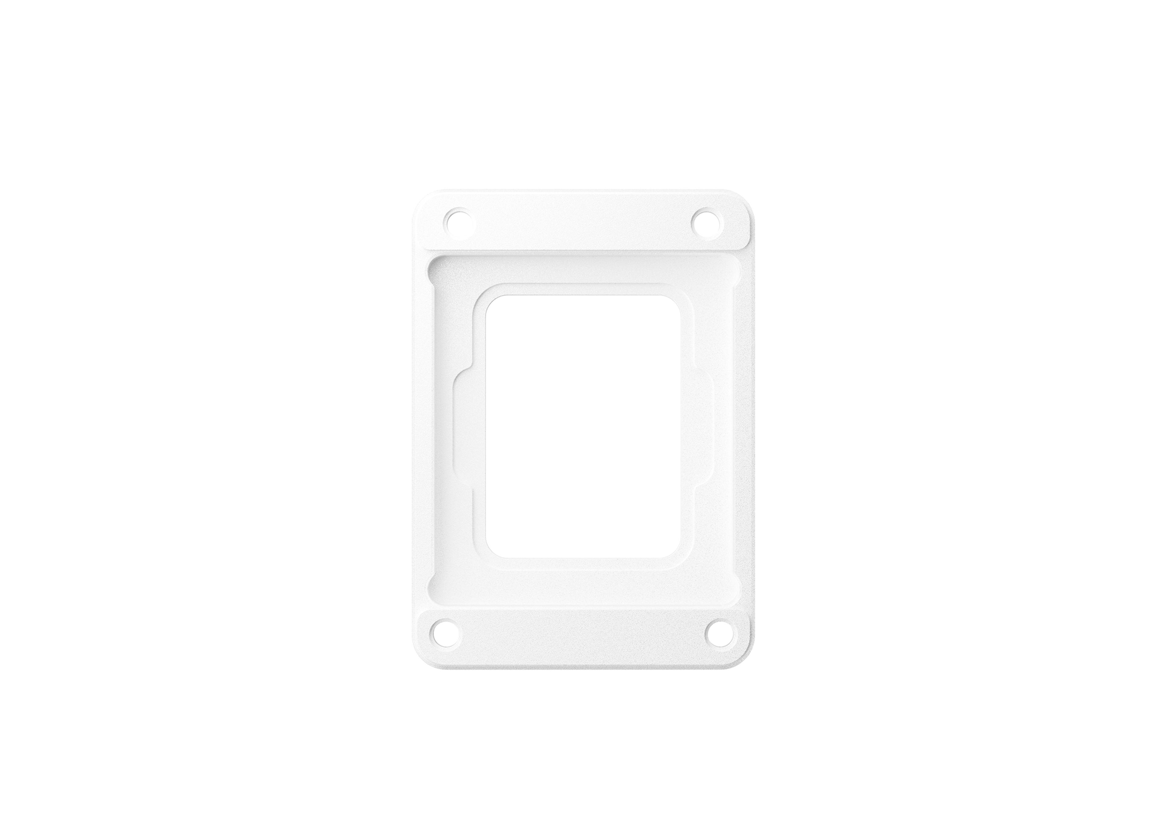 Solid Processor Frame - LGA1700 - Snow White