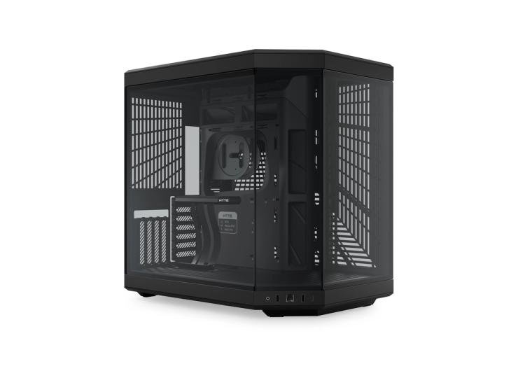 Y70 - Our New ATX PC Case - Pitch Black | HYTE
