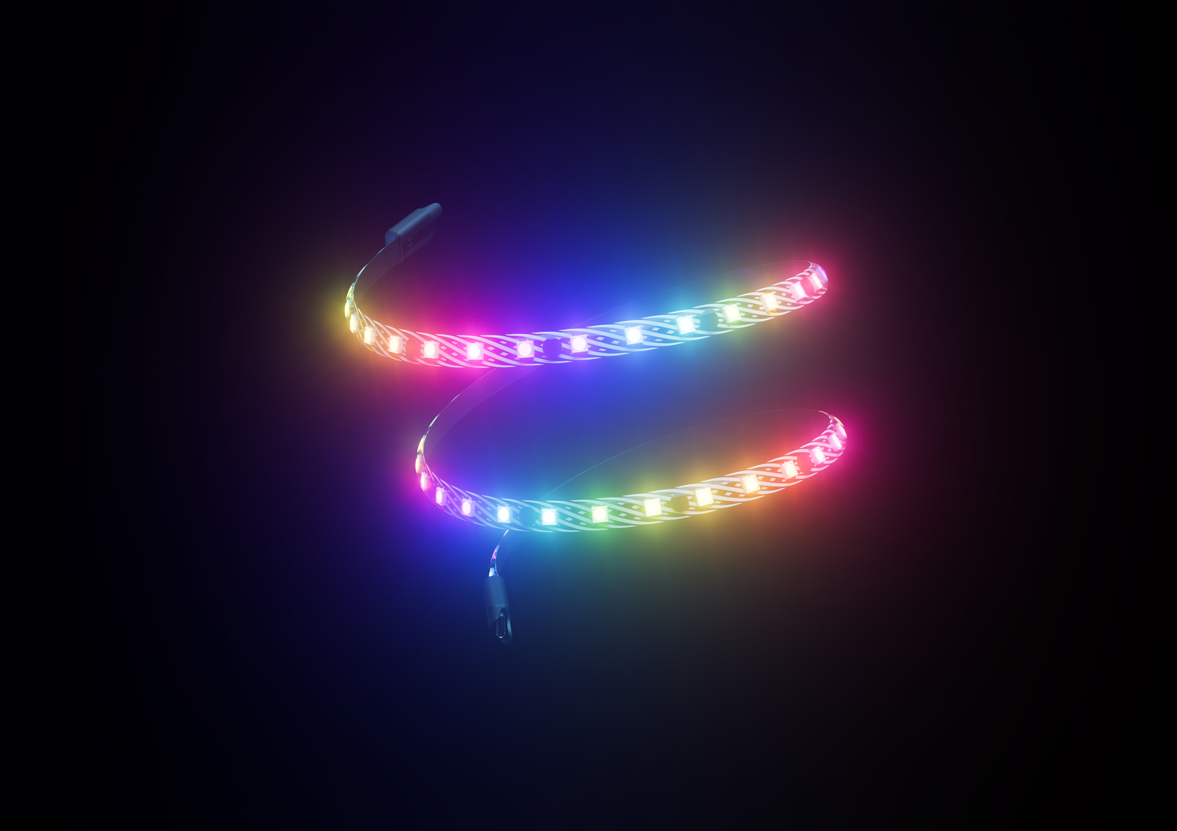 LS10 qRGB Light Strips Digital Immersion Lighting + NP50
