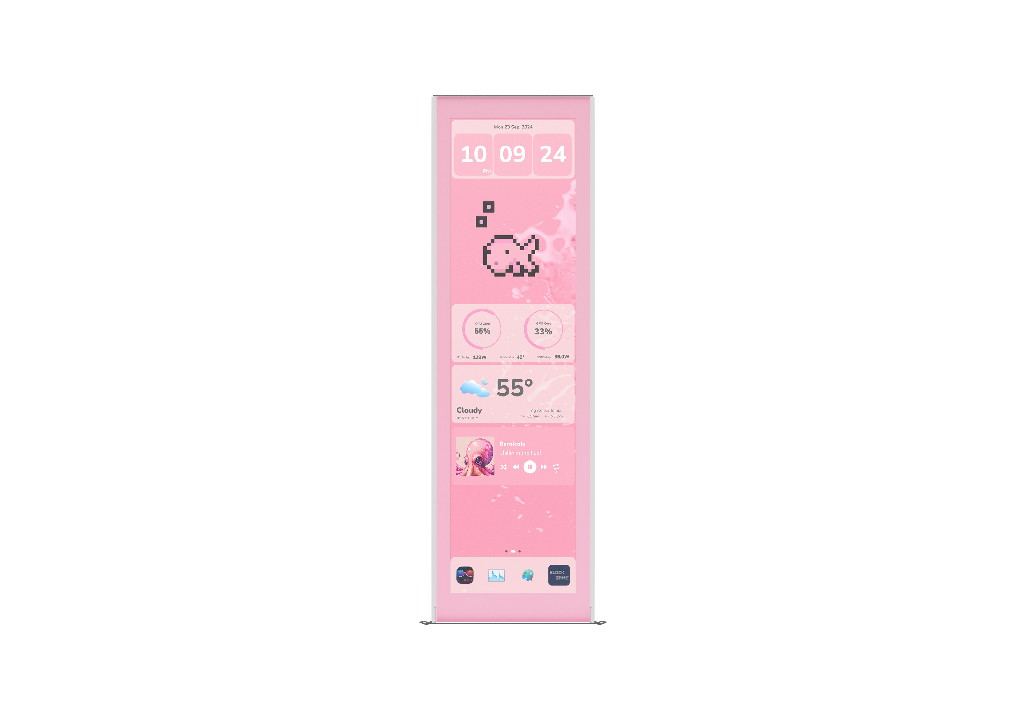 Y70 touch infinite Display Upgrade - Strawberry Milk