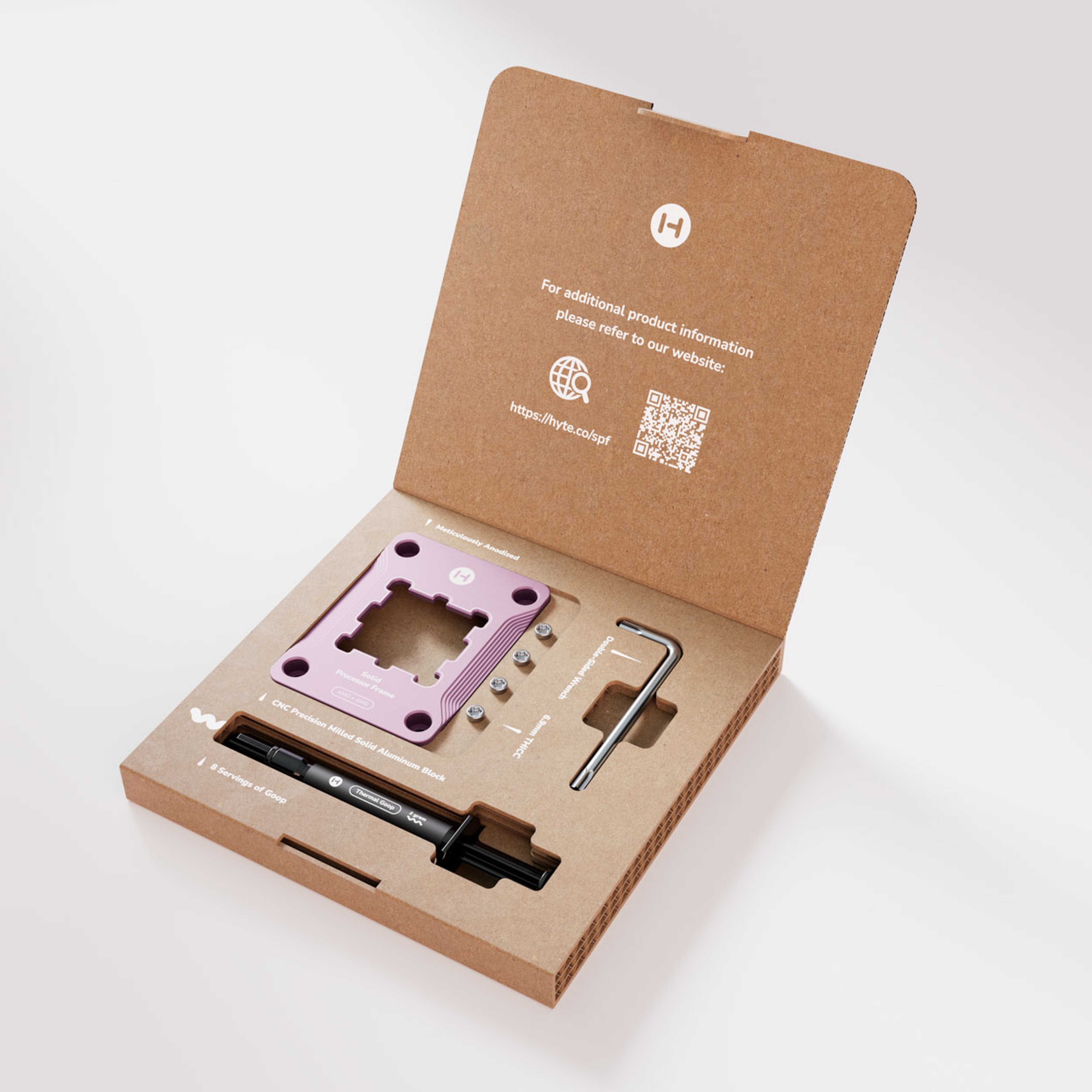 Solid Processor Frame - AM5 - Strawberry Milk