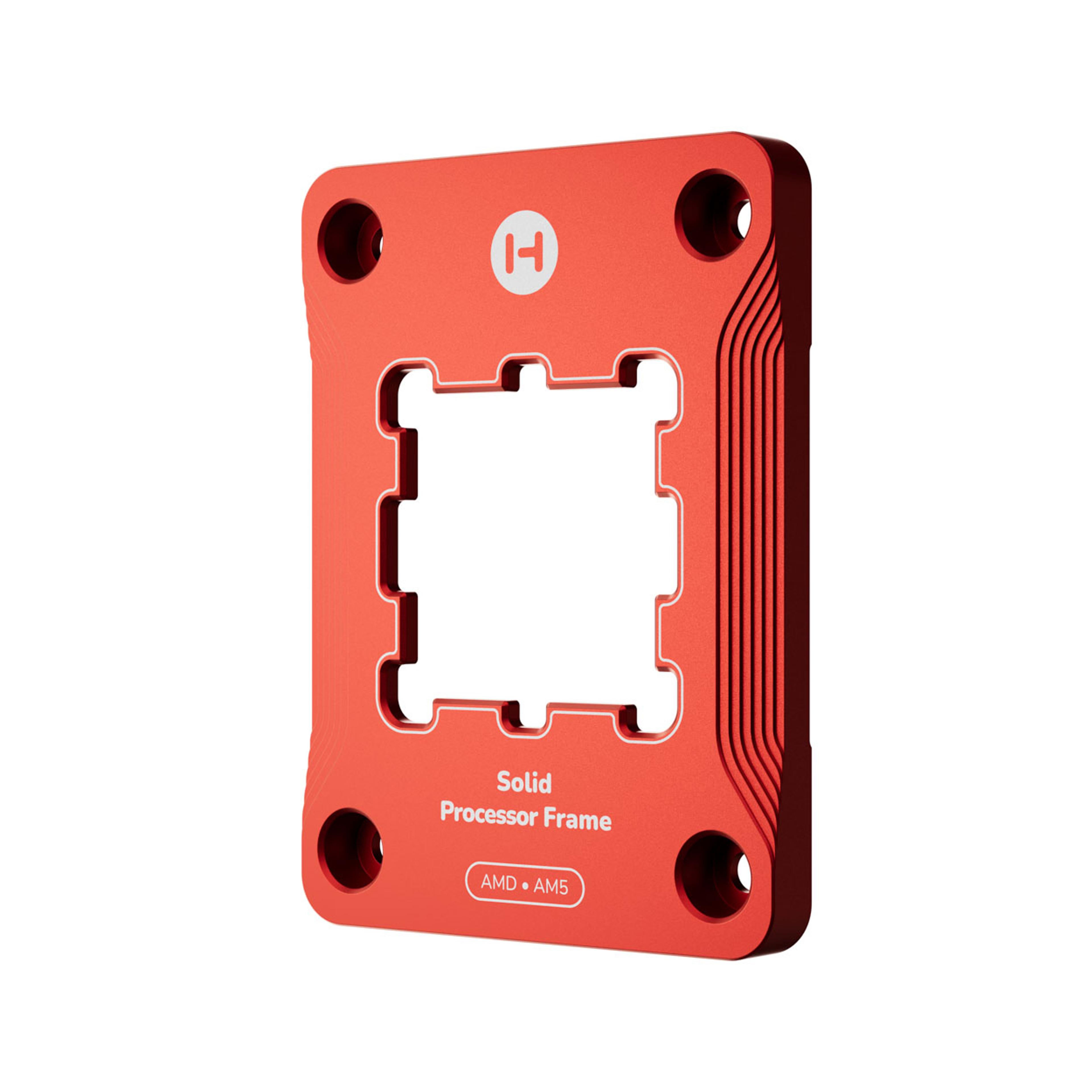 Solid Processor Frame - AM5 - Red