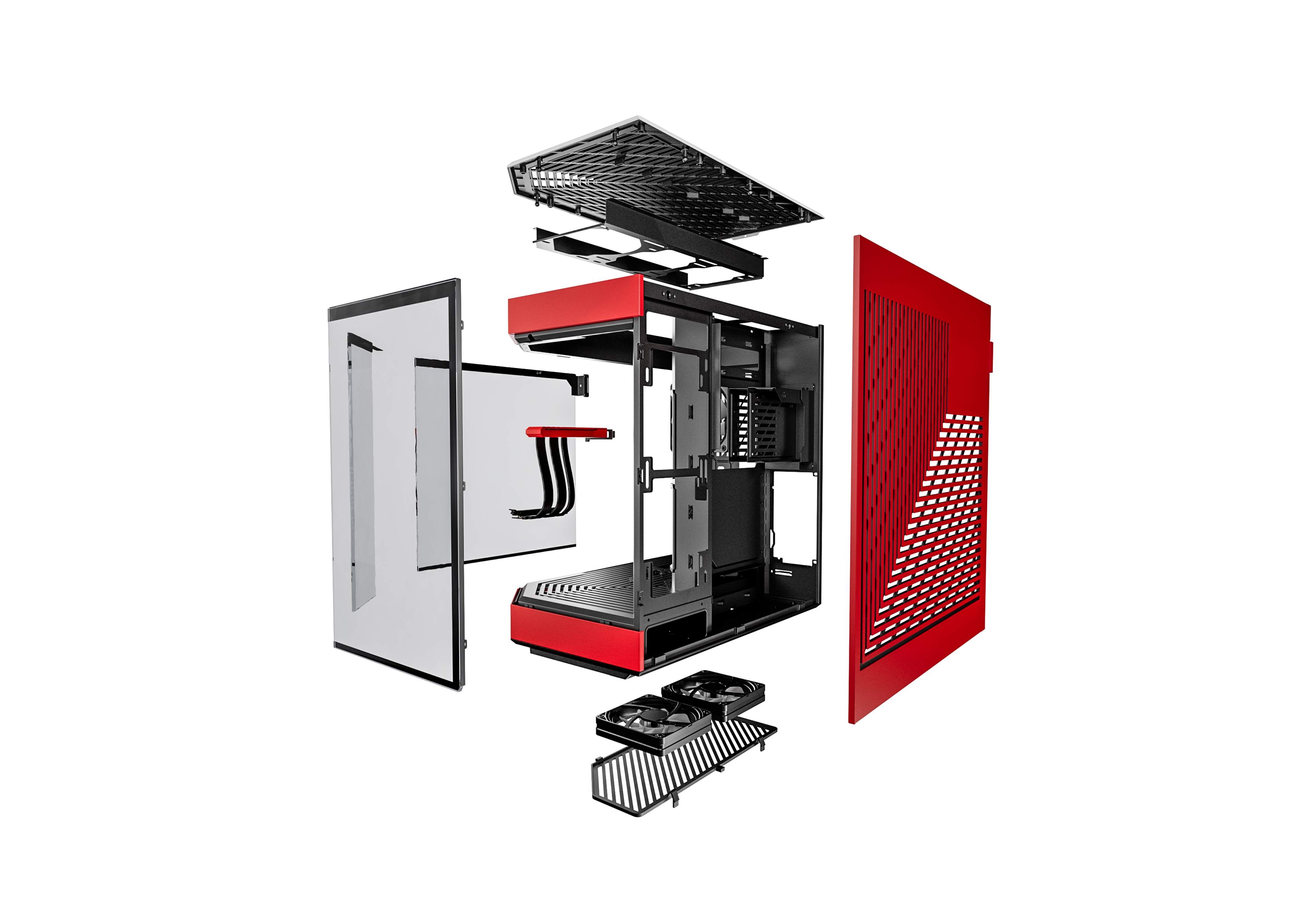 HYTE Y60 - Modern Aesthetic Case - Red