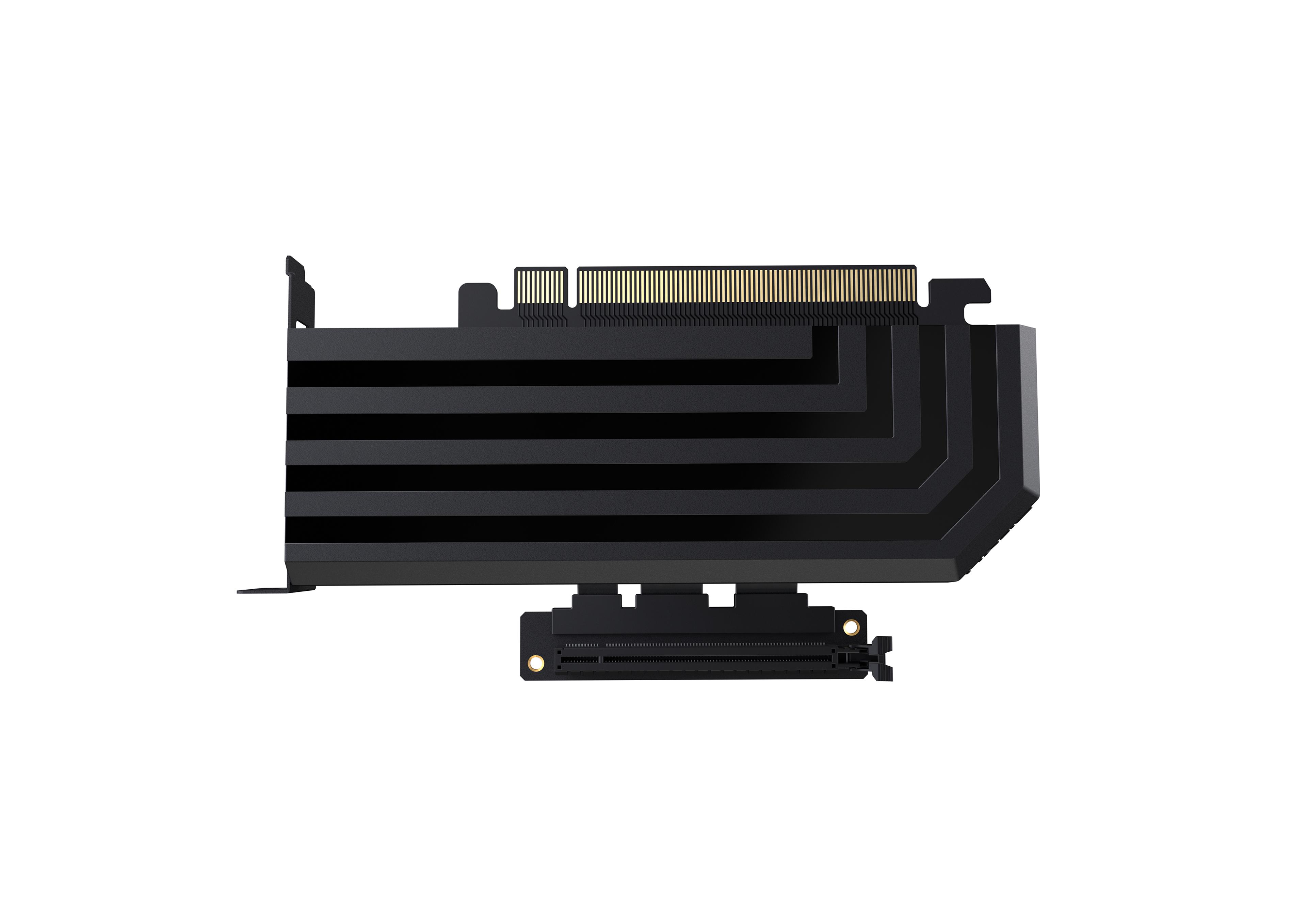 PCIE40 4.0 Luxury Riser Cable - Black