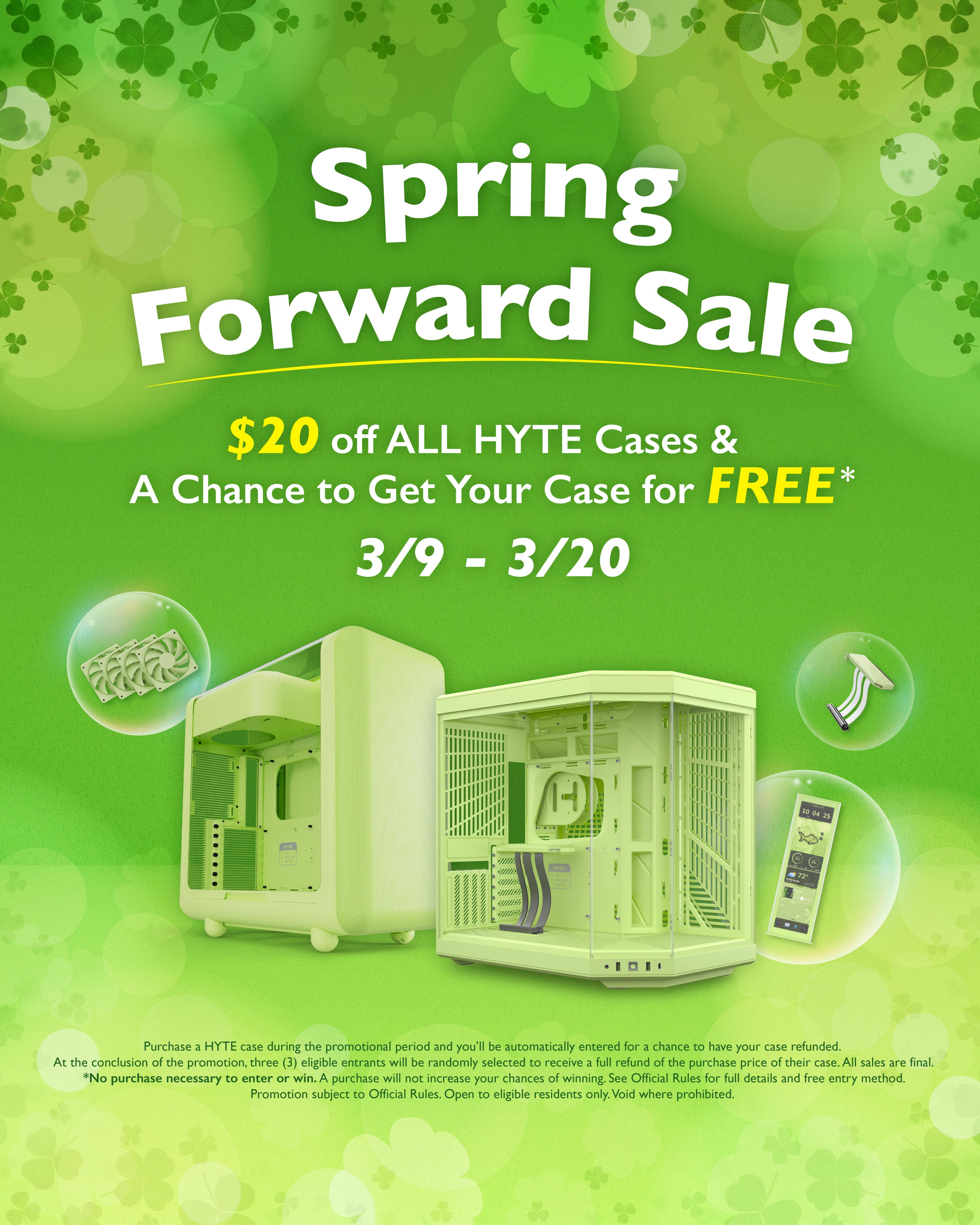 Spring Forward Sale