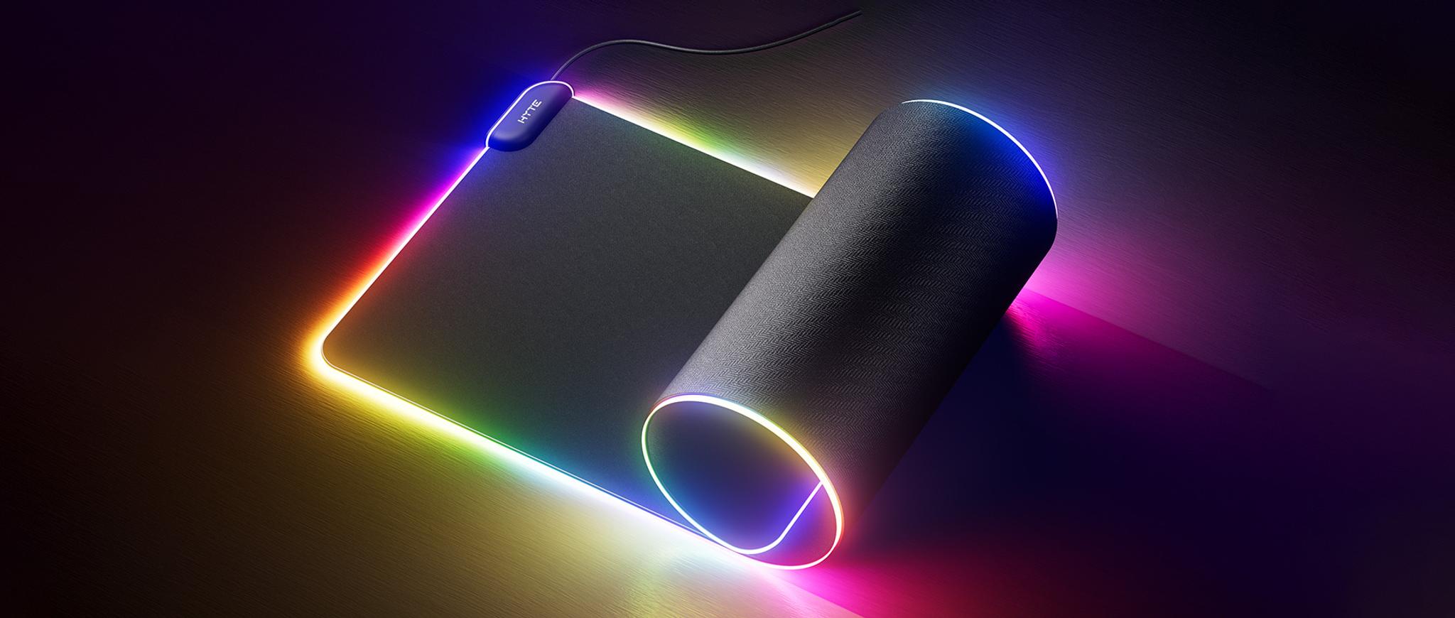 HYTE CNVS - RGB Gaming Mouse Pad