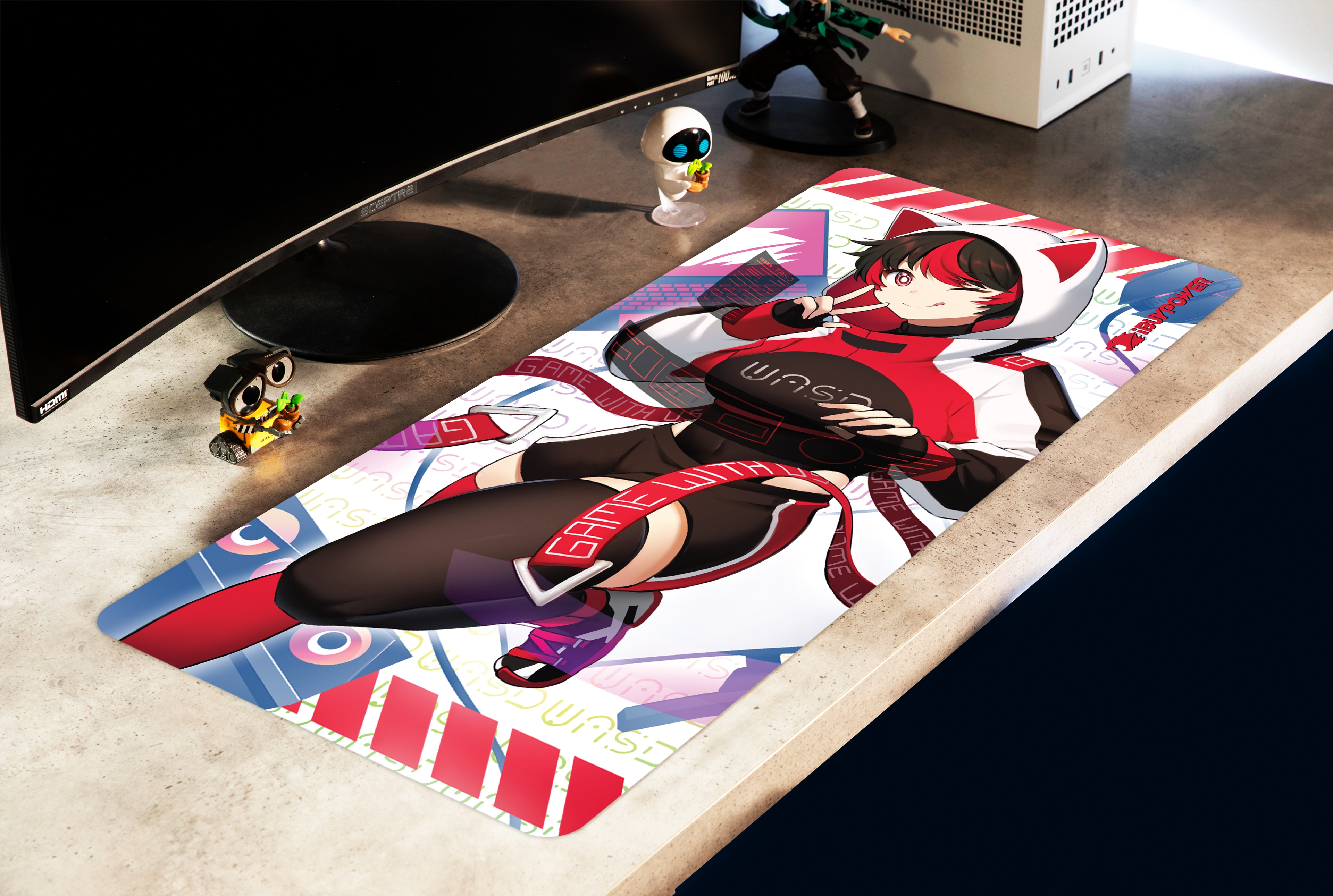 HYTE ARTIST DESKMAT - Let's Game
