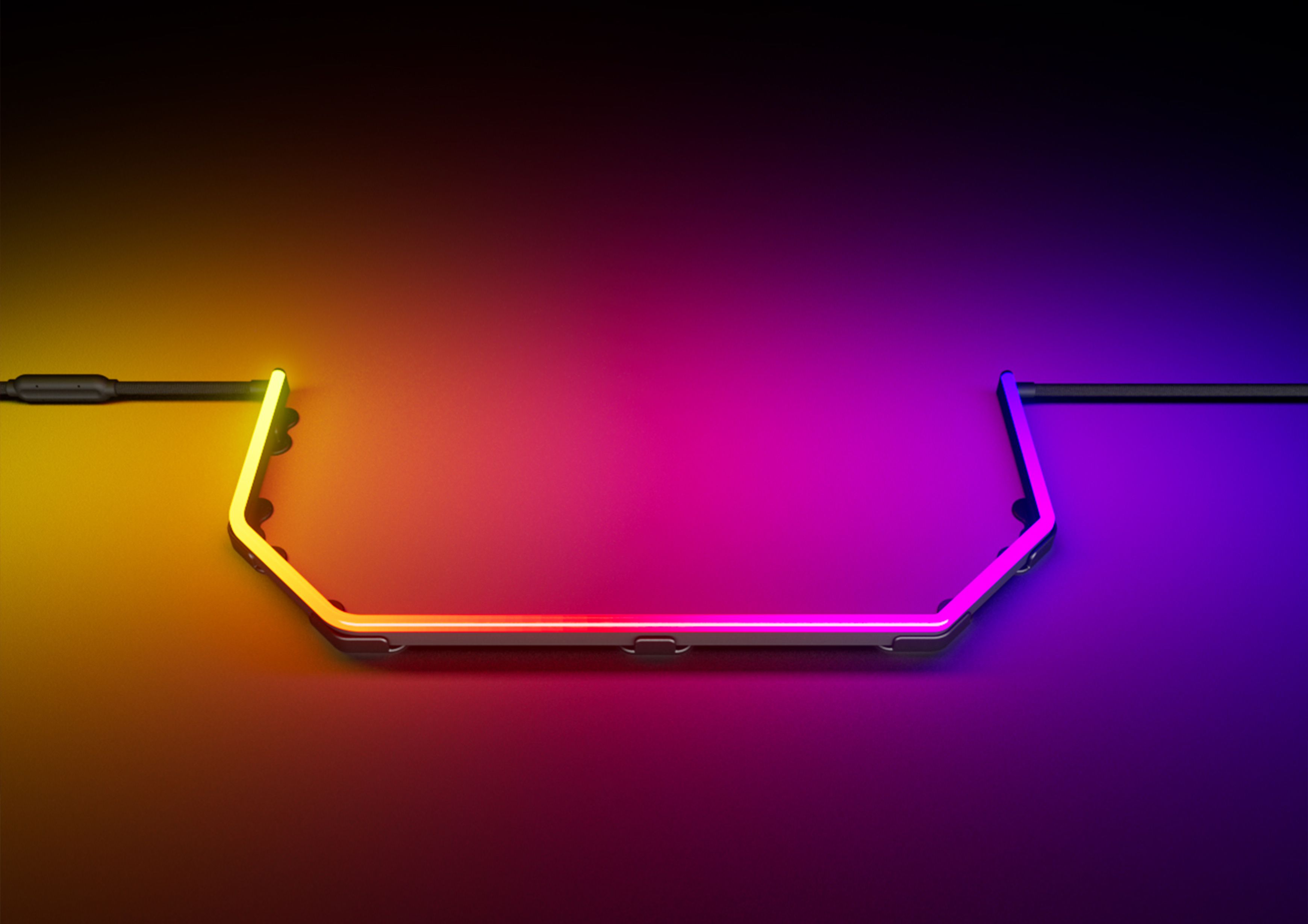 Noodle - RGB Digital Lighting - Black | HYTE