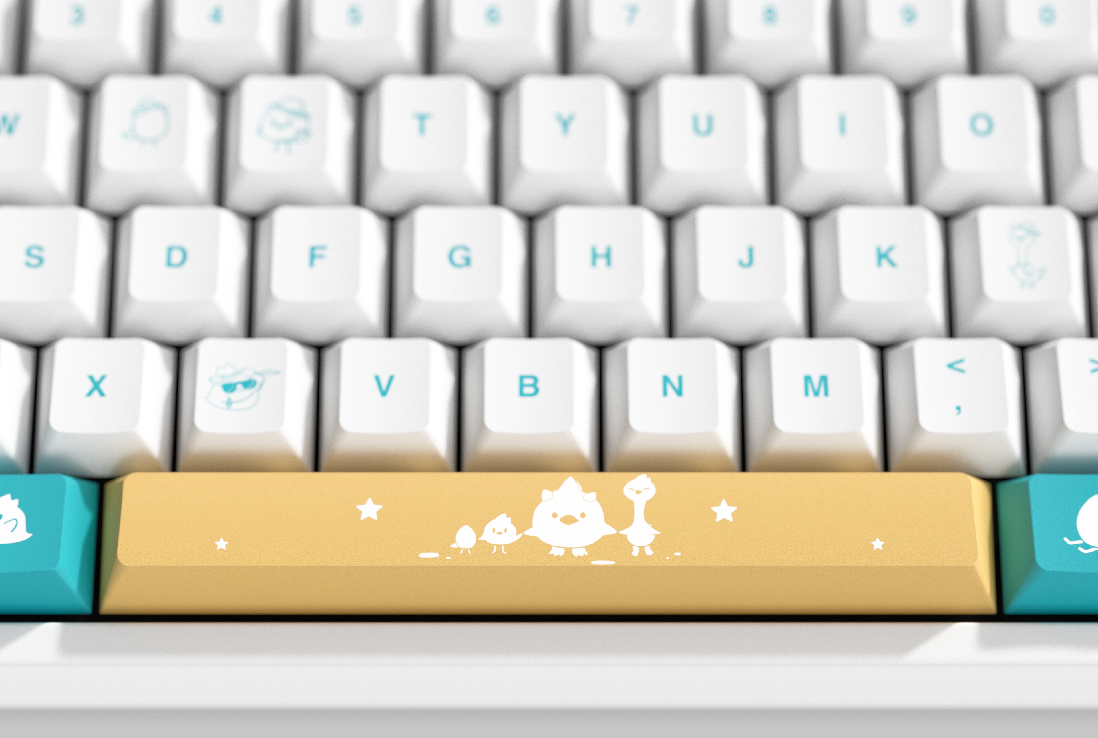 Dokibird Keycap Set