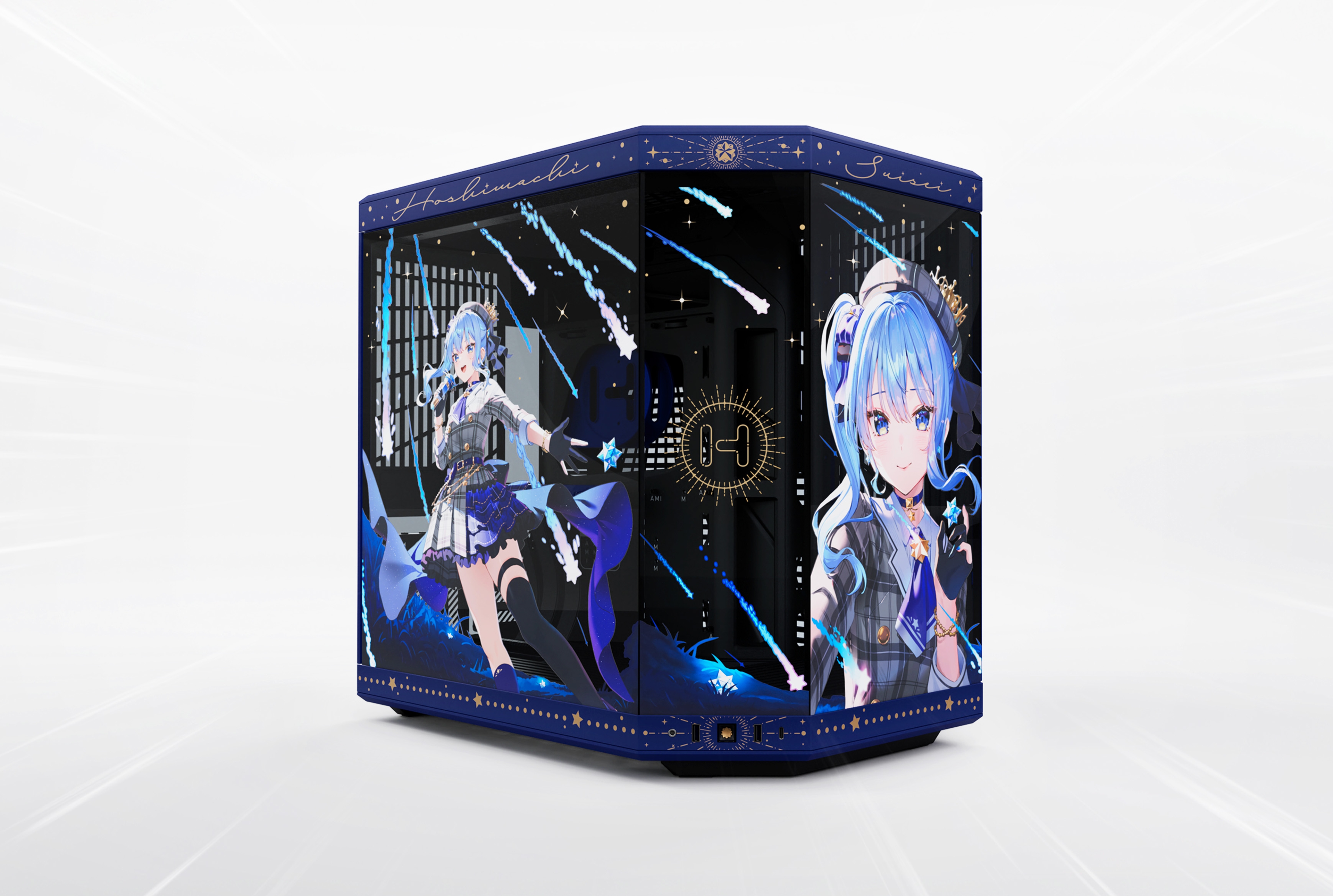 HYTE X hololive Hoshimachi Suisei Premium Mid-Tower ATX PC Y70 Case