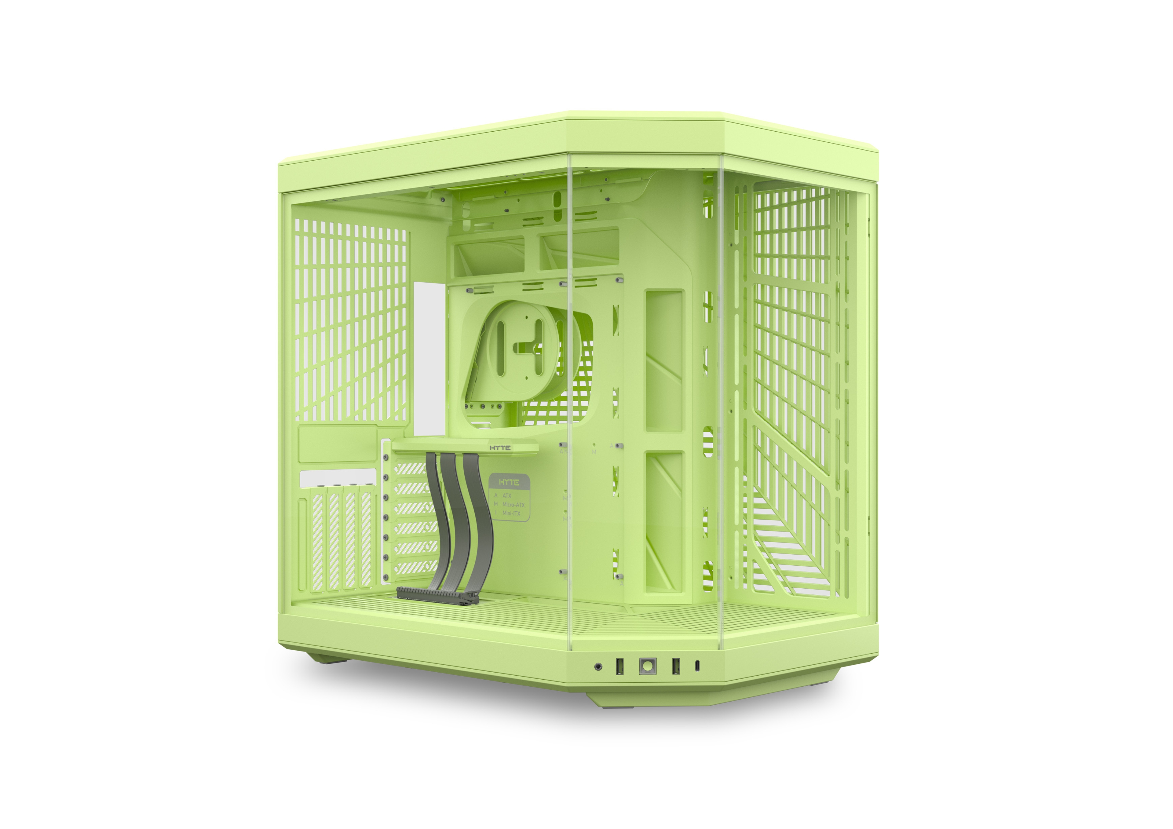 HYTE Y70 Modern Aesthetic Case - Matcha Milk