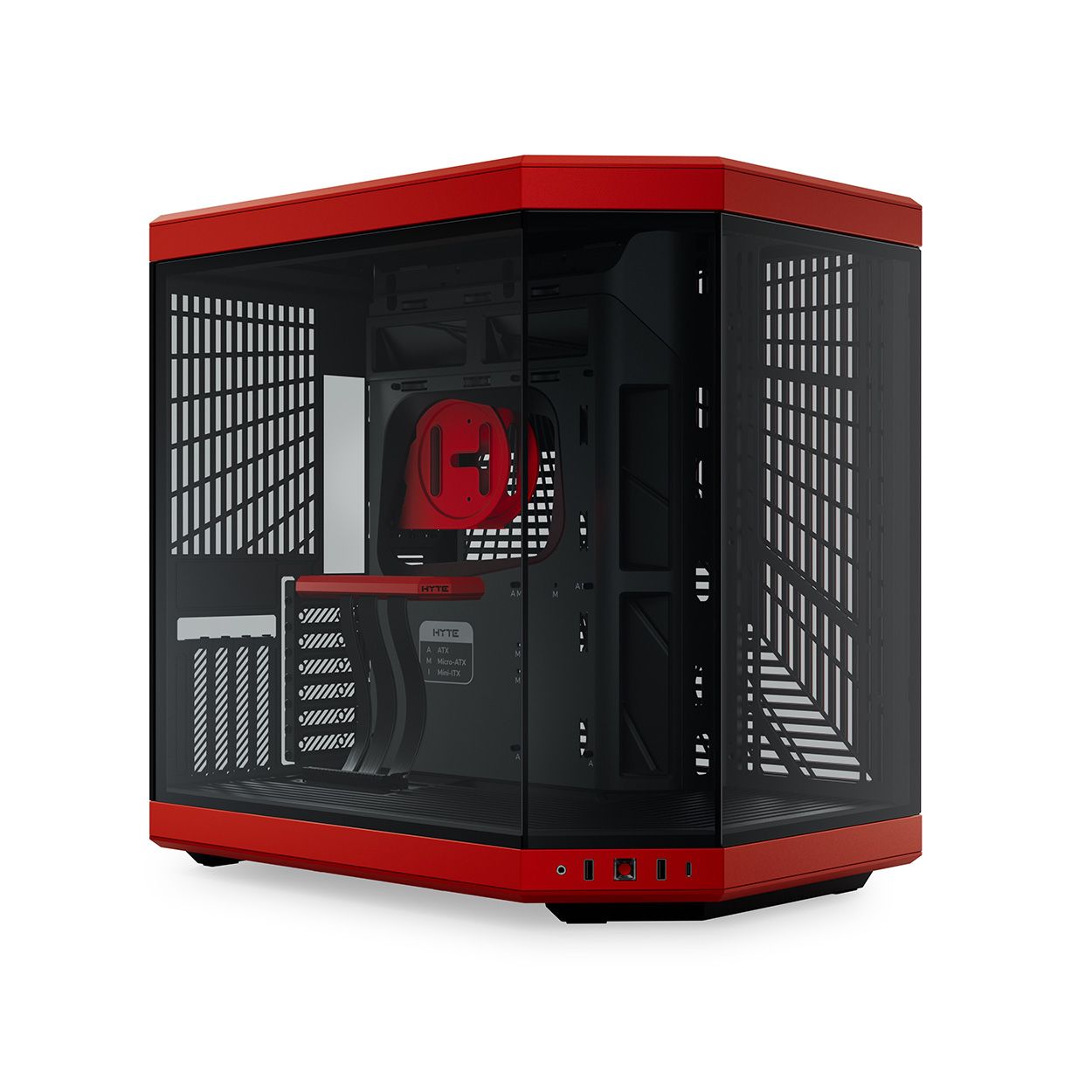 Y70 - Our New PC Case with LCD Screen - Snow White | HYTE