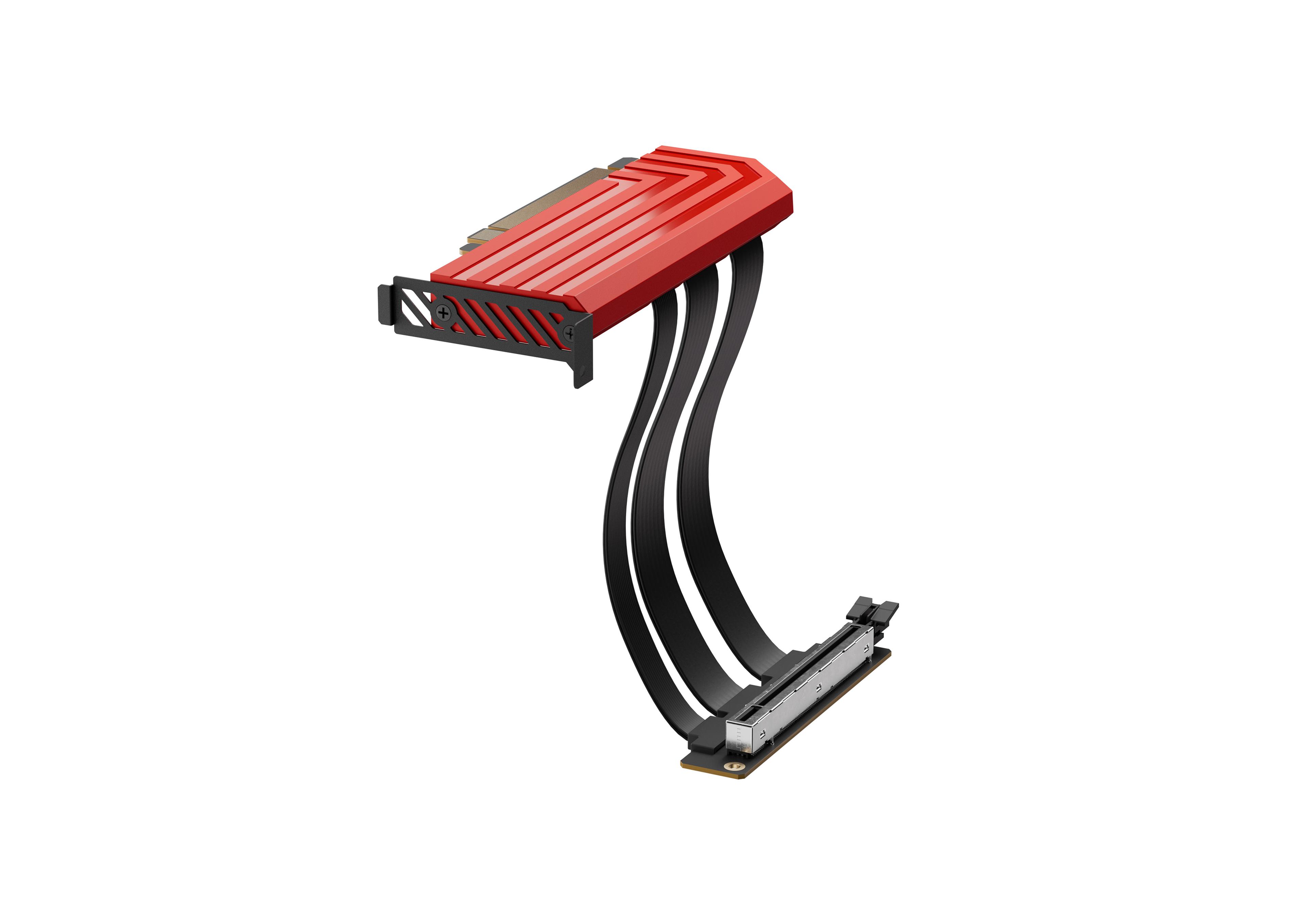 PCIe 5.0 Hyper Riser - Black Cherry