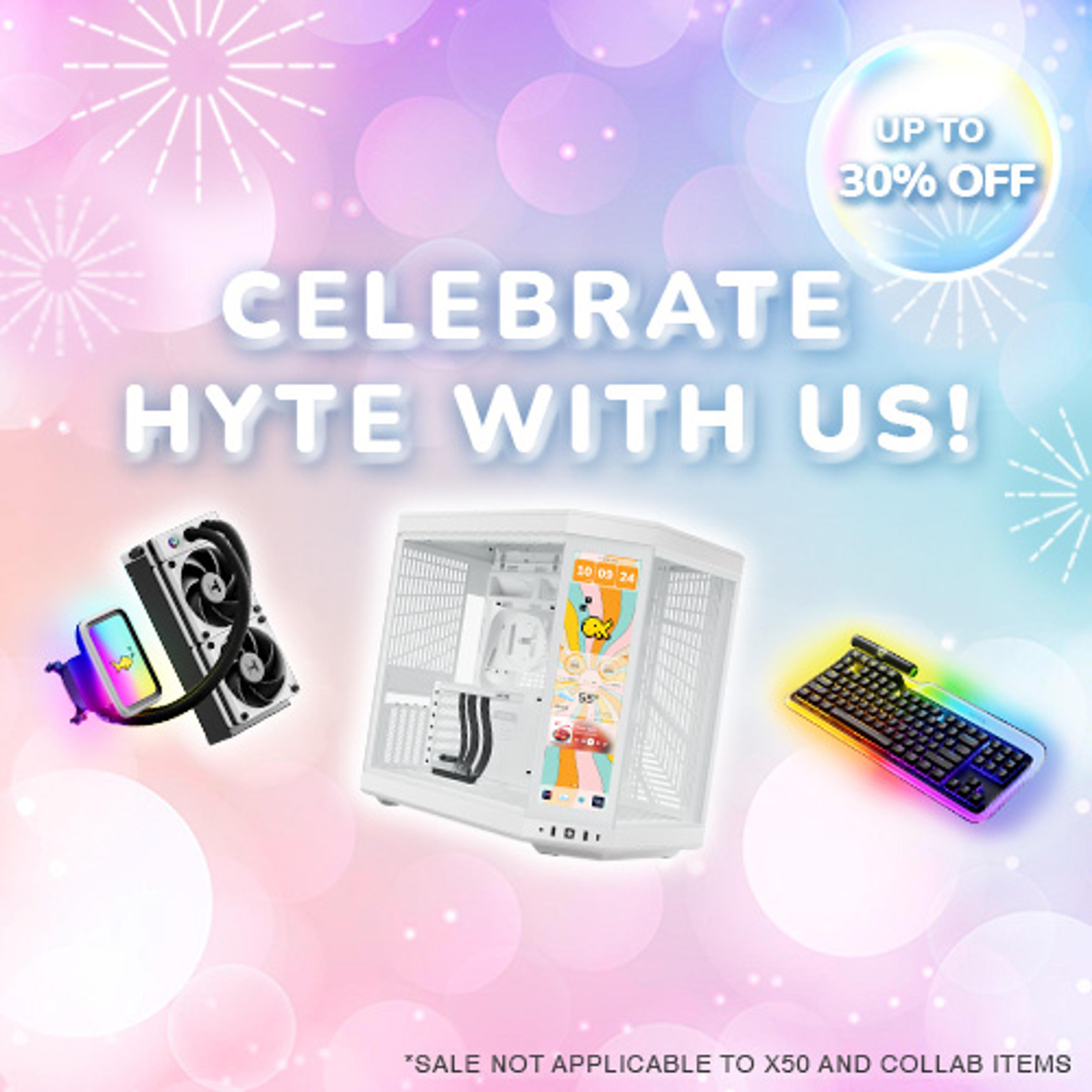 HYTE Anniversary Sale