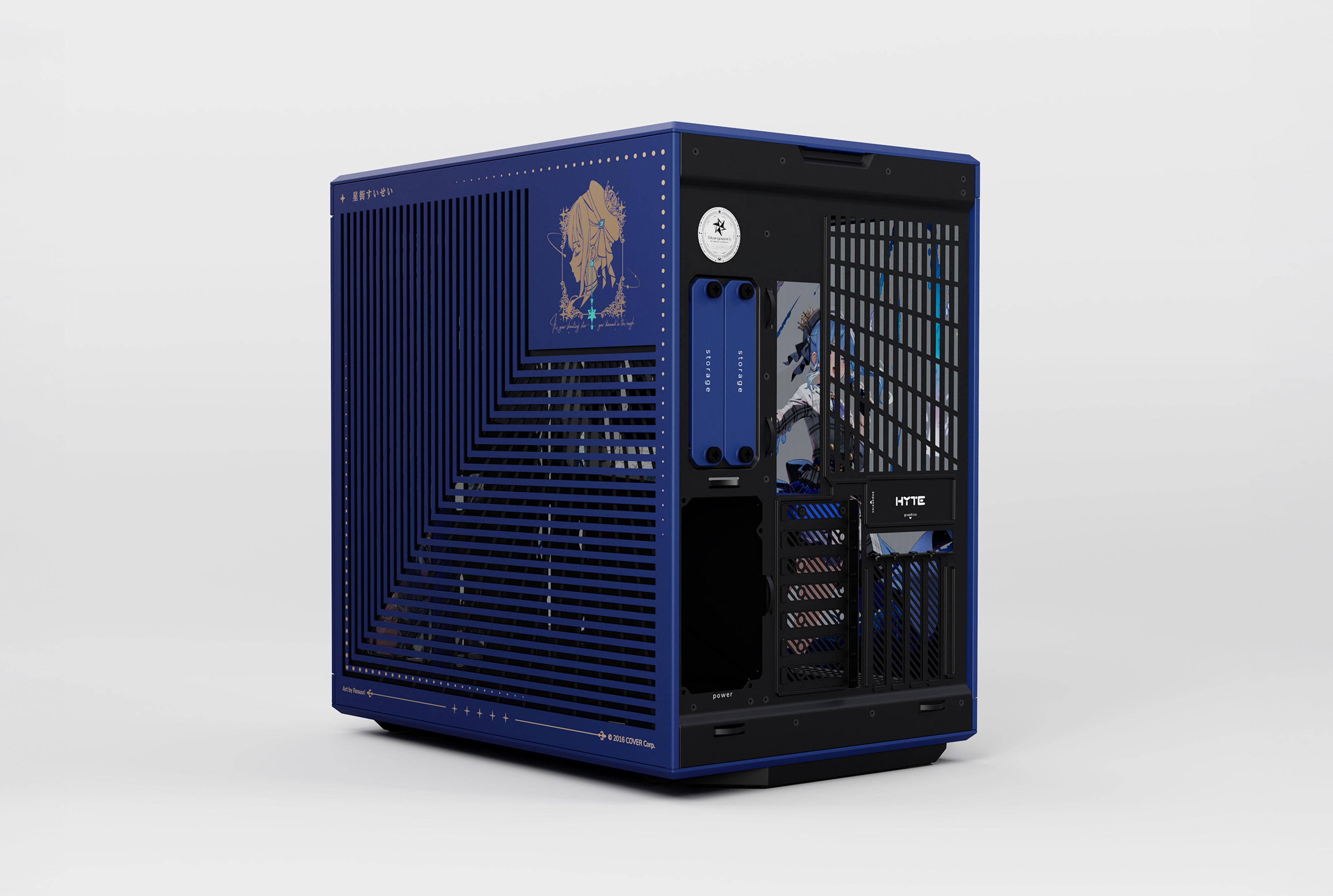 HYTE X hololive Hoshimachi Suisei Premium Mid-Tower ATX PC Y70 Case
