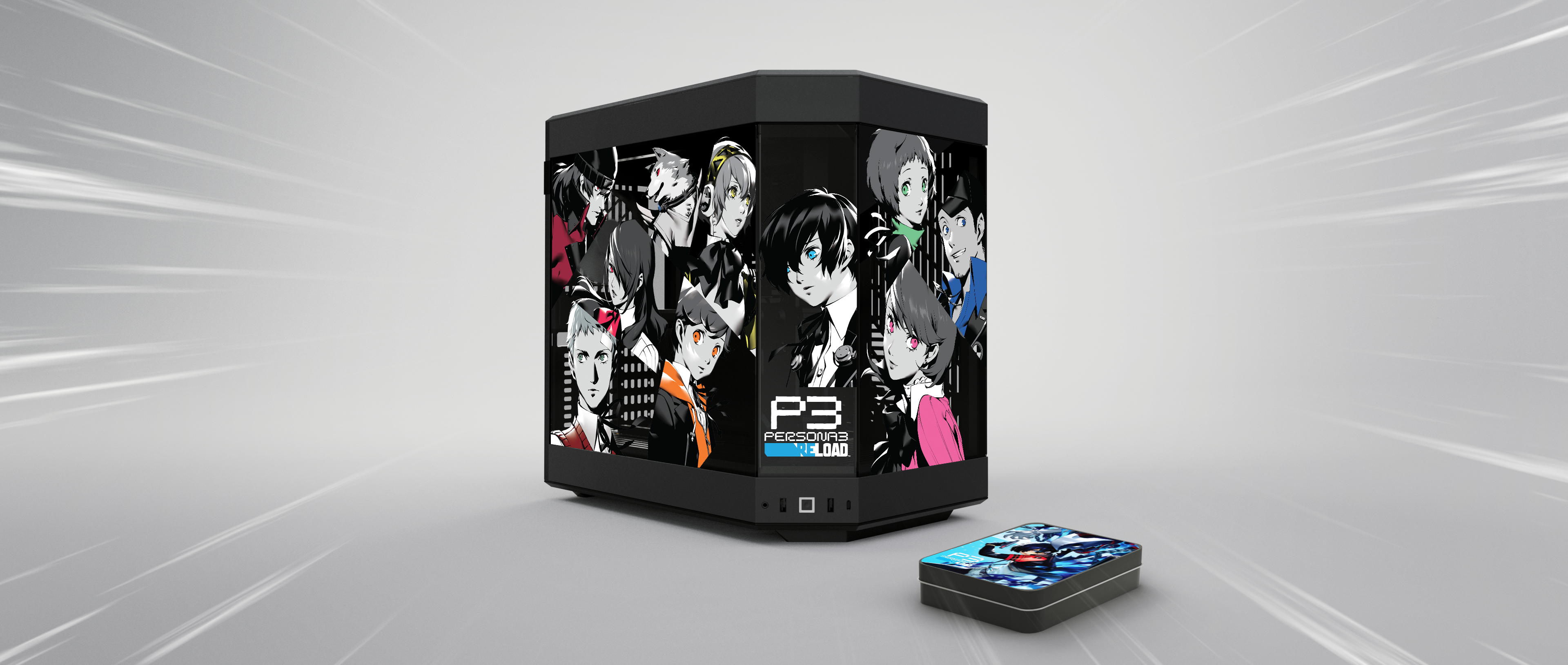 HYTE X SEGA ATLUS Persona 3 Reload Premium Mid-Tower ATX PC Case