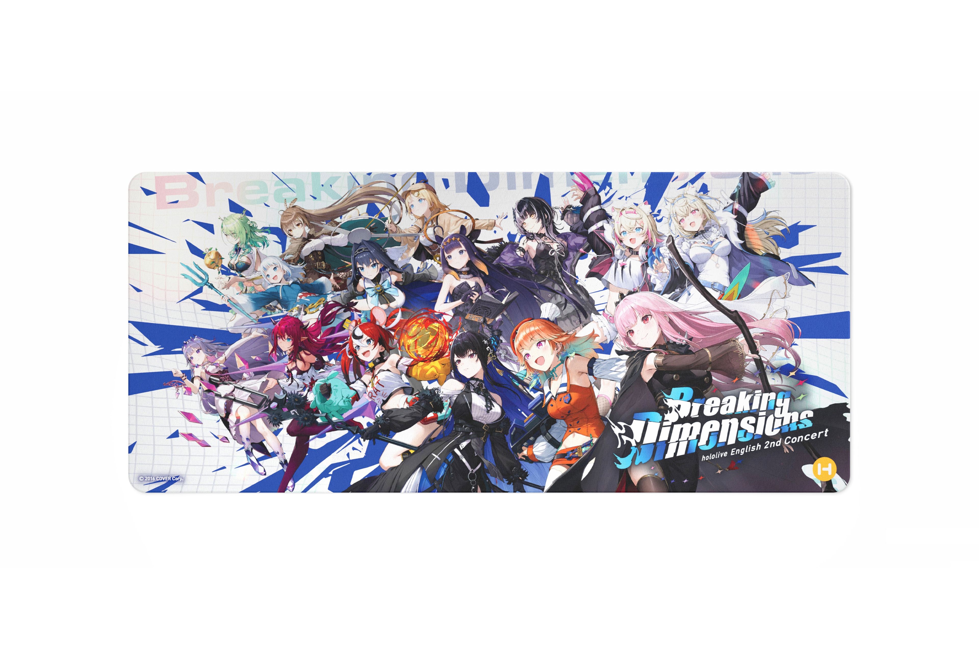 hololive English 2nd Concert "Breaking Dimensions" Water Bottle & Desk Pad Bundle