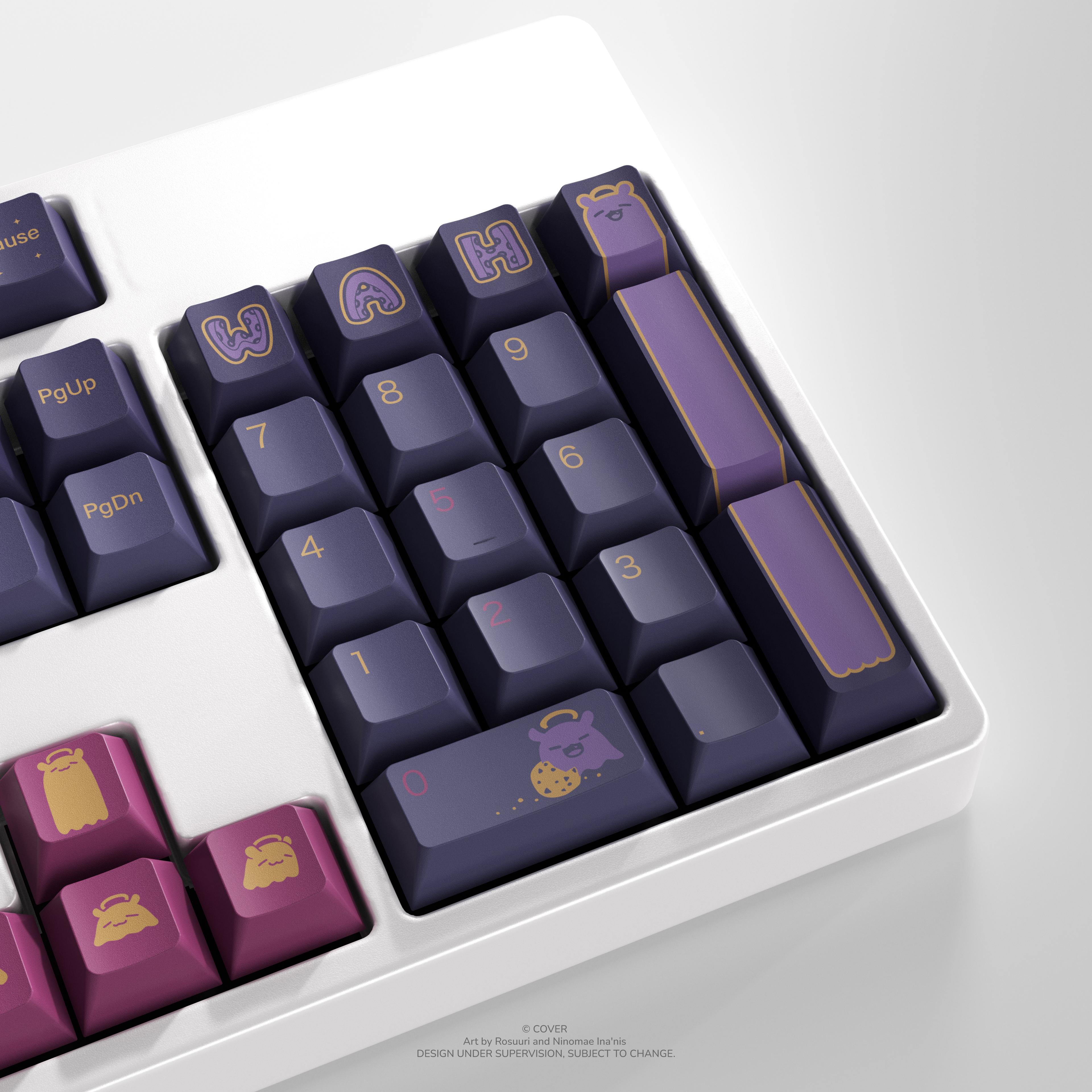 Ninomae Ina’nis Keycap Set and Desk Pad Bundle Product Page