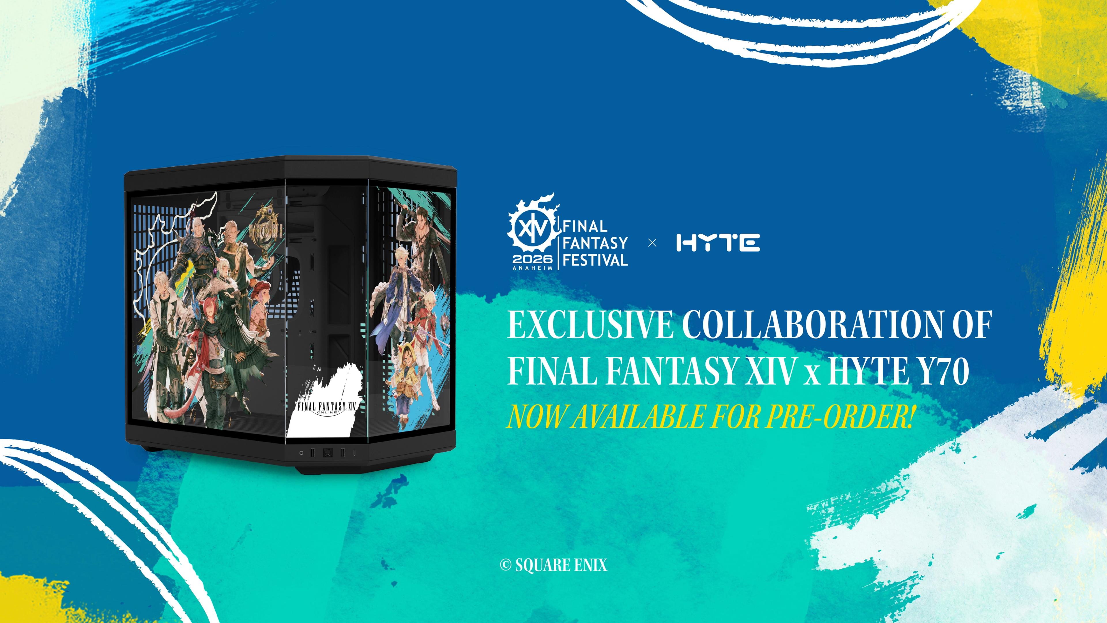 EMBRACE THE WORLD OF EORZEA WITH ALL NEW FINAL FANTASY XIV ONLINE PC CASE  COLLABORATION FROM HYTE