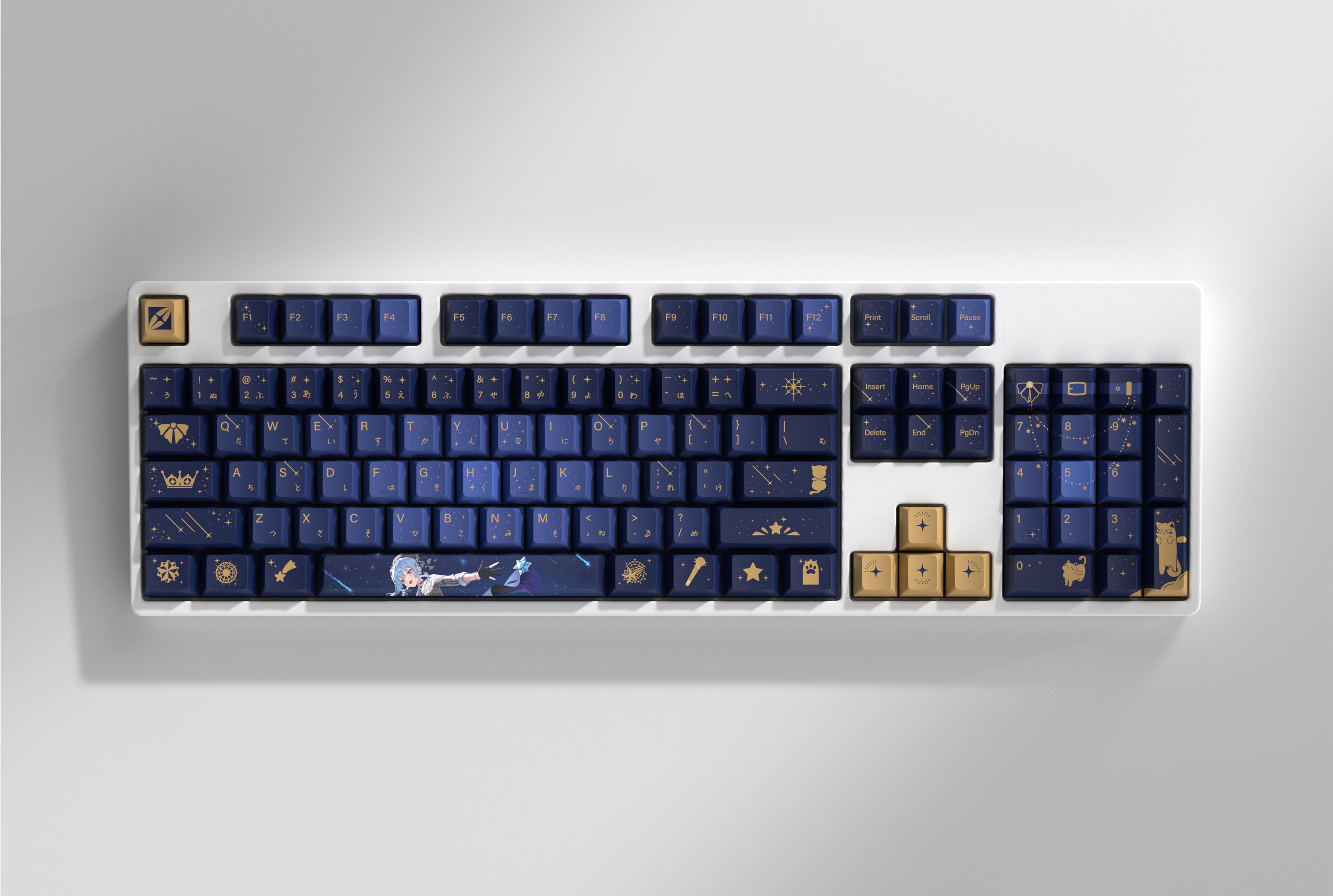 Hoshimachi Suisei Keycap and Desk Pad Bundle