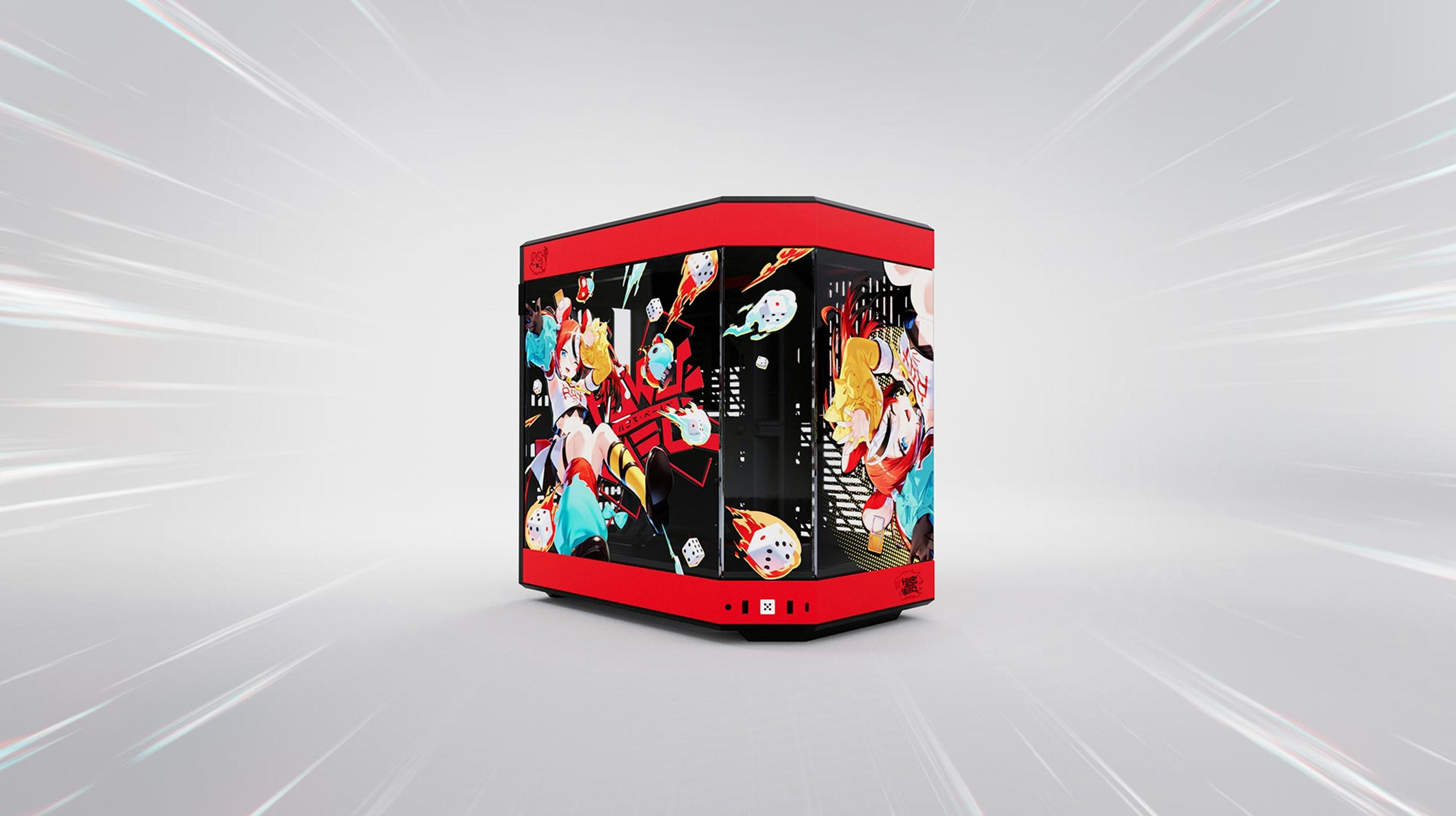 HYTE x hololive English New Hakos Baelz Collab-Limited Edition Y60 PC Case reveal at Anime Expo 2022