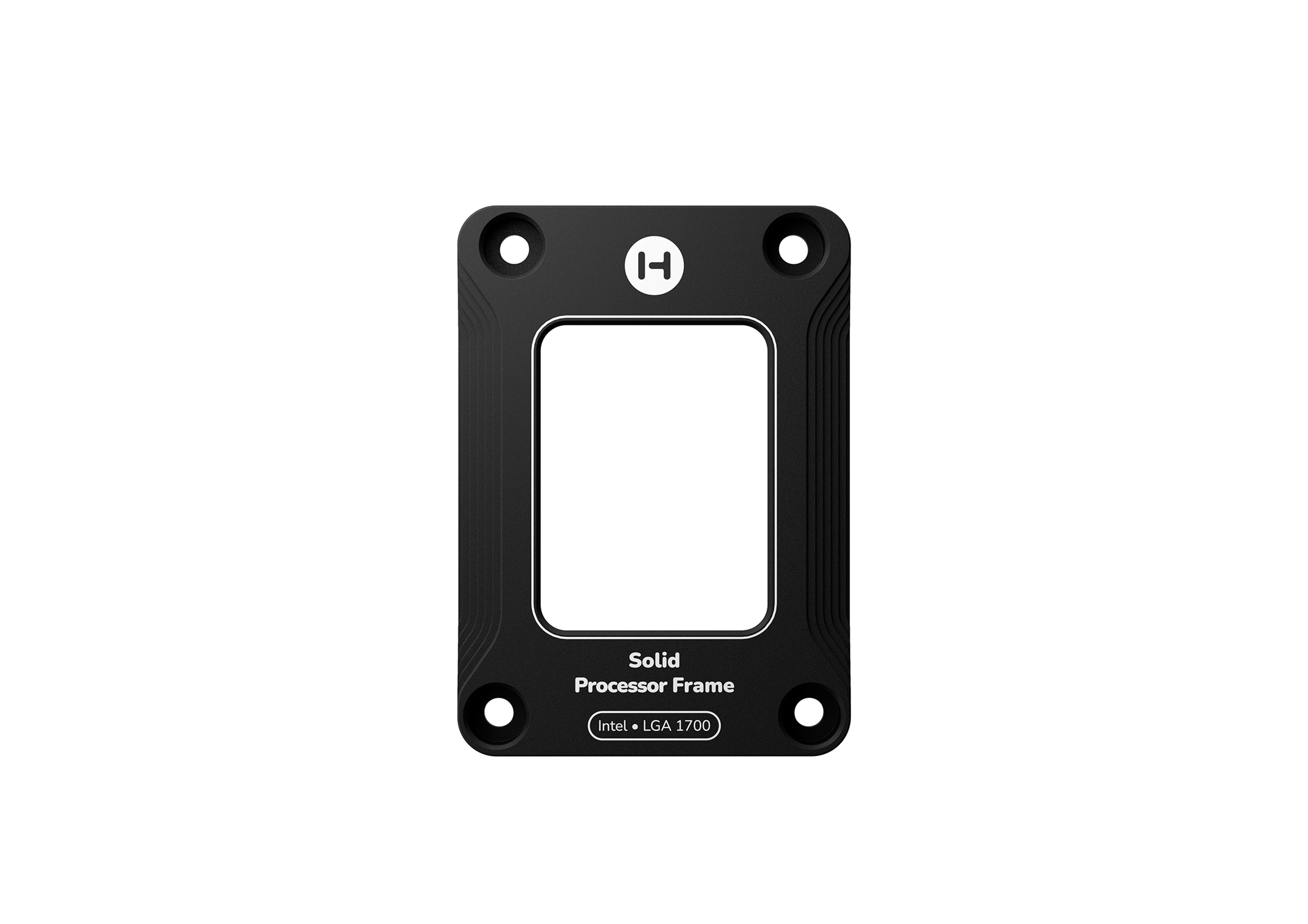 Solid Processor Frame - LGA1700 - Pitch Black