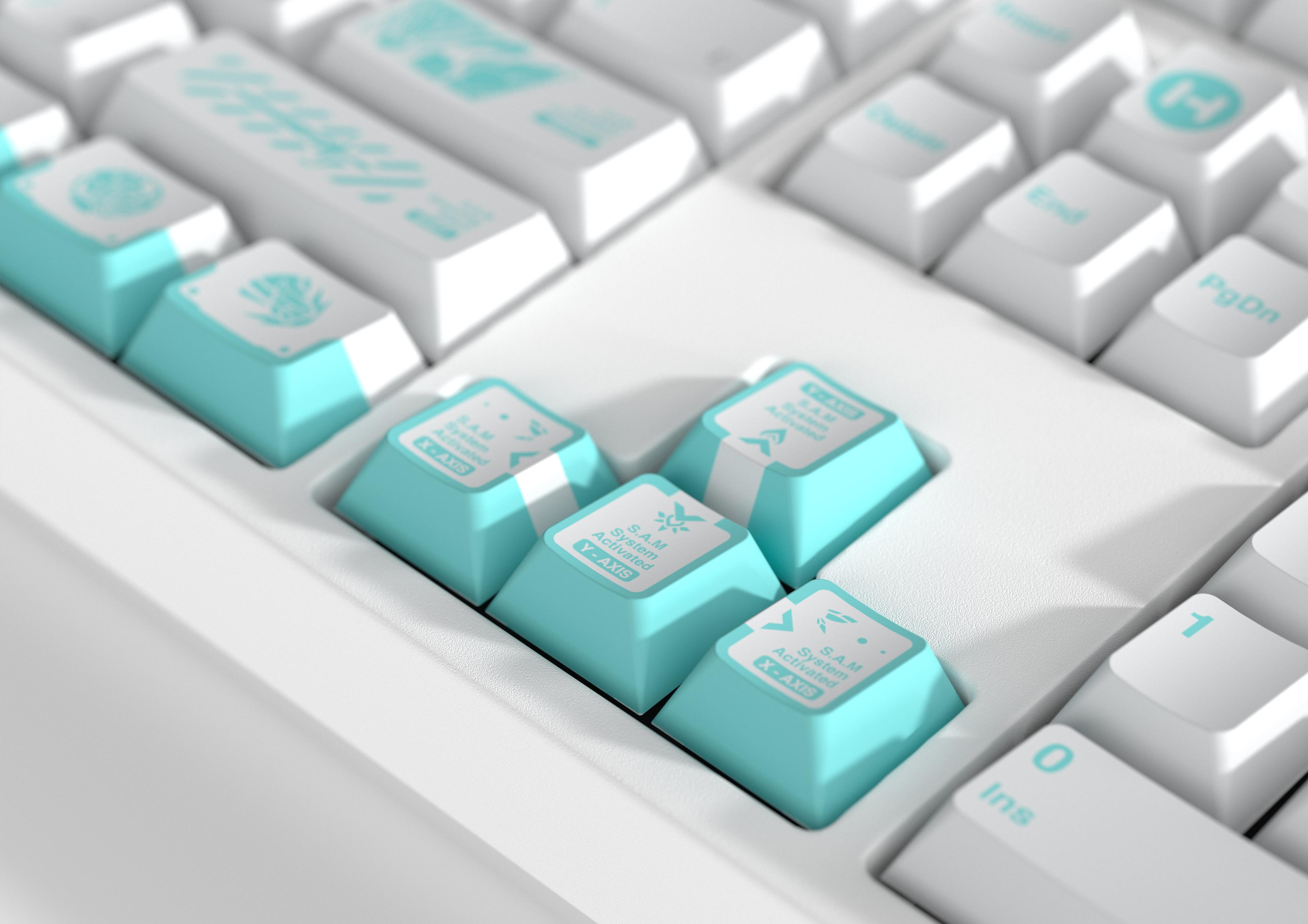 Official HYTE Firefly Keycap Set