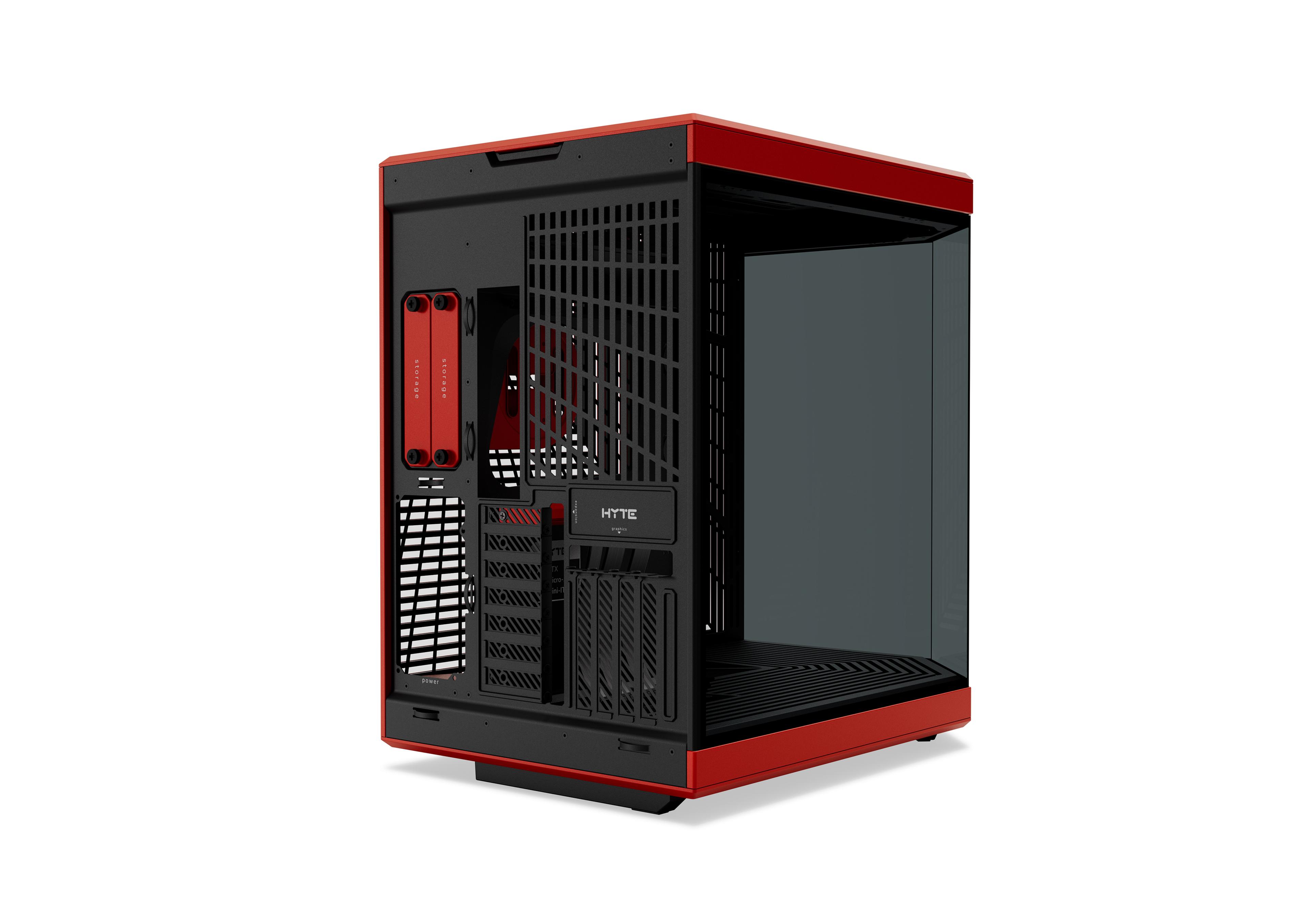 HYTE Y70 Modern Aesthetic Case - Red