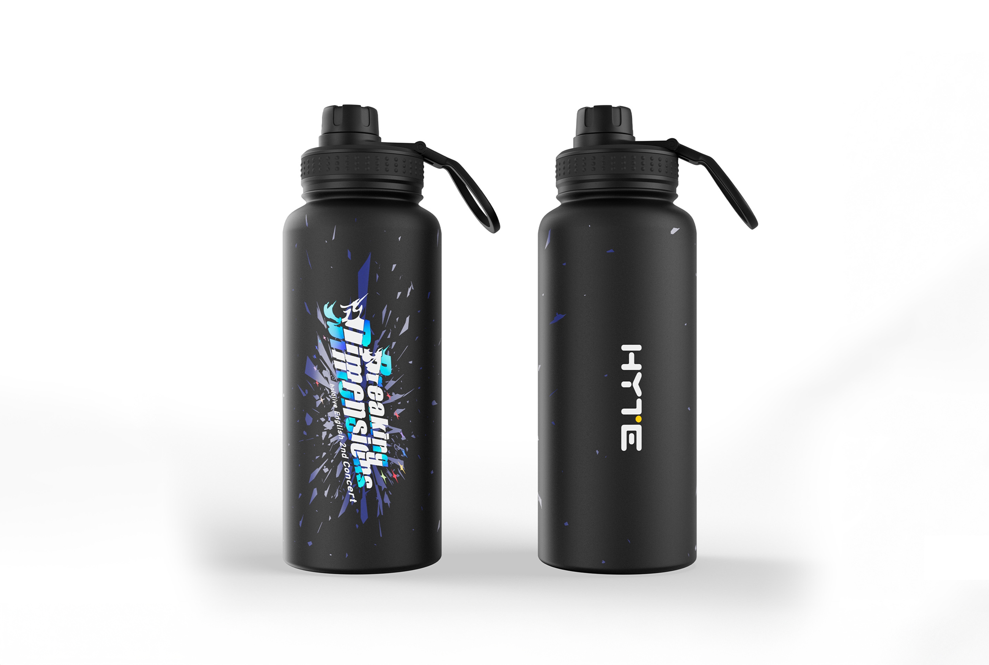 hololive English 2nd Concert "Breaking Dimensions" Water Bottle & Desk Pad Bundle
