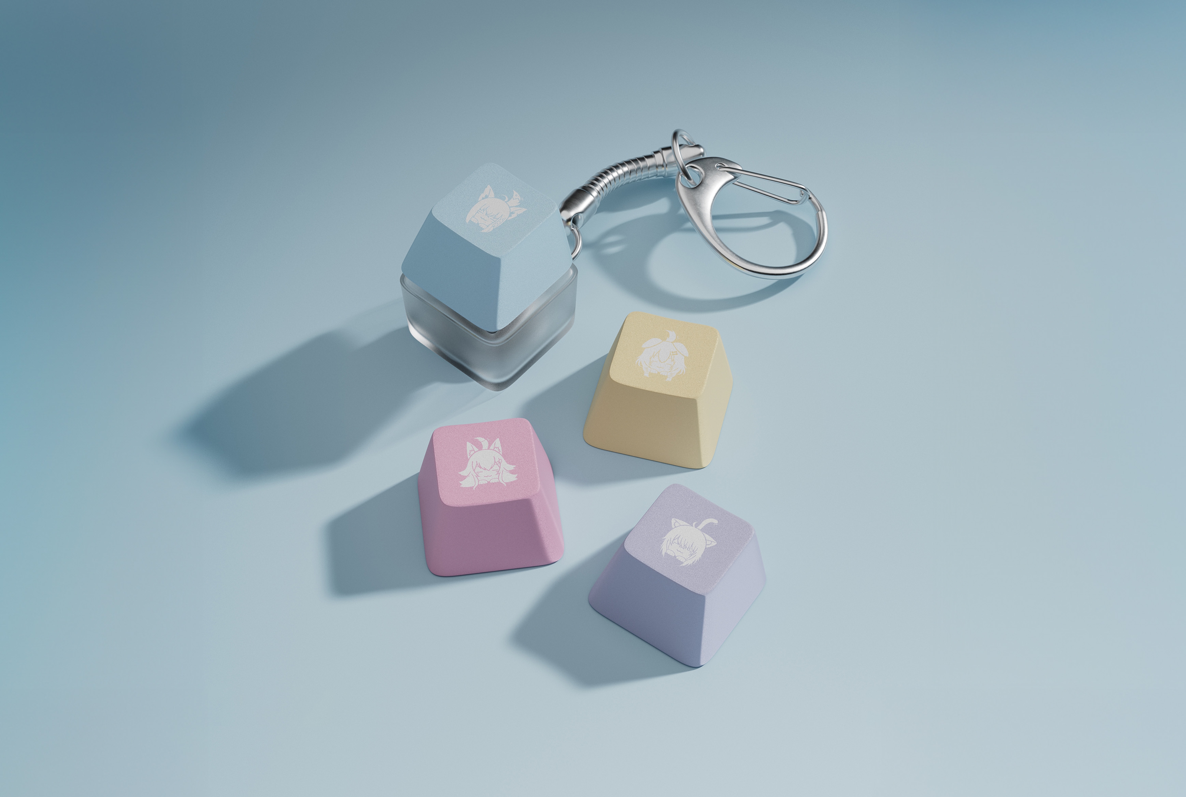 hololive Gamers Capture the Moment Keycaps