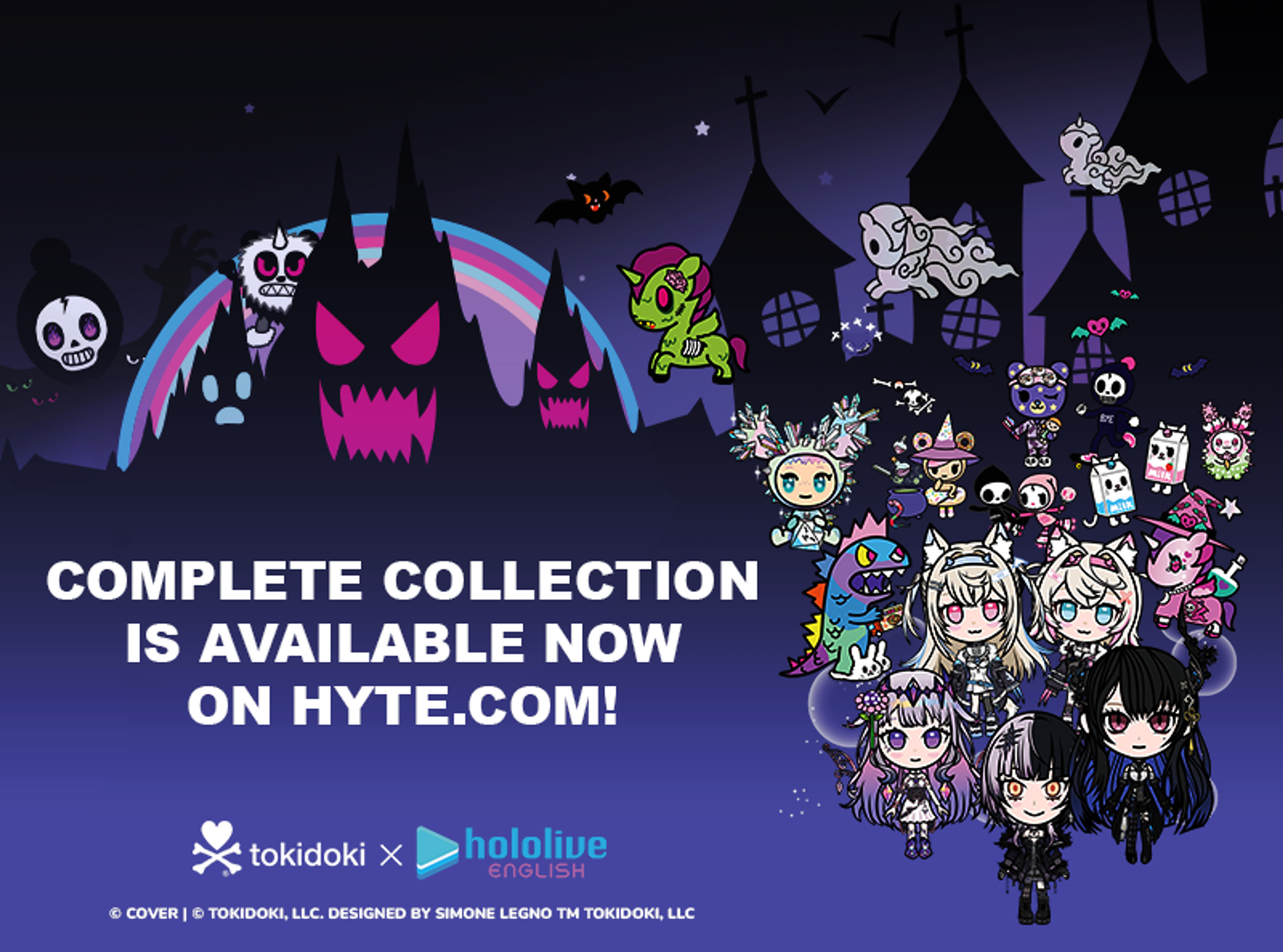 HYTE x tokidoki x hololive English -Advent-