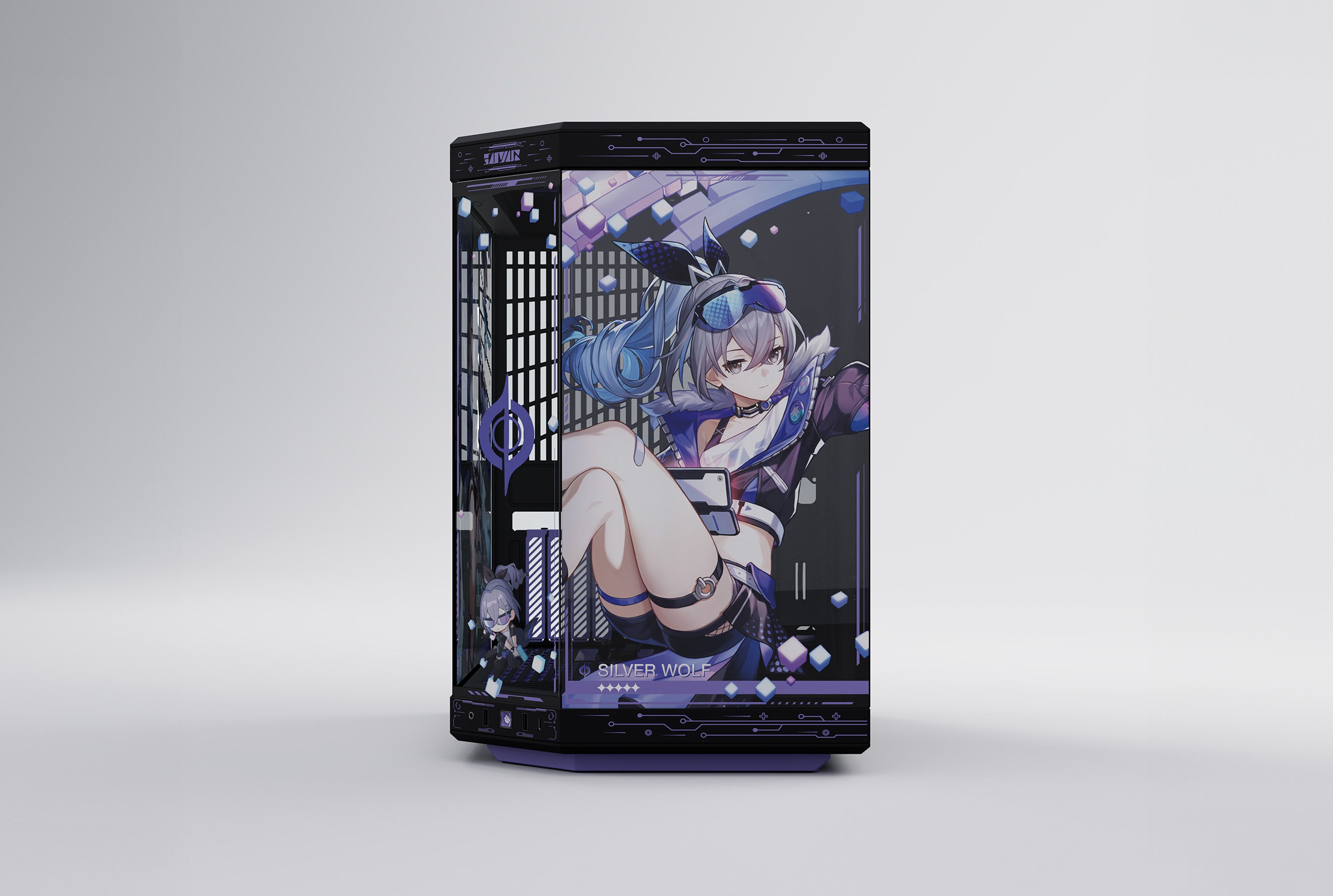 Hoyoverse Official Y70 Silver Wolf PC Case Bundle | HYTE