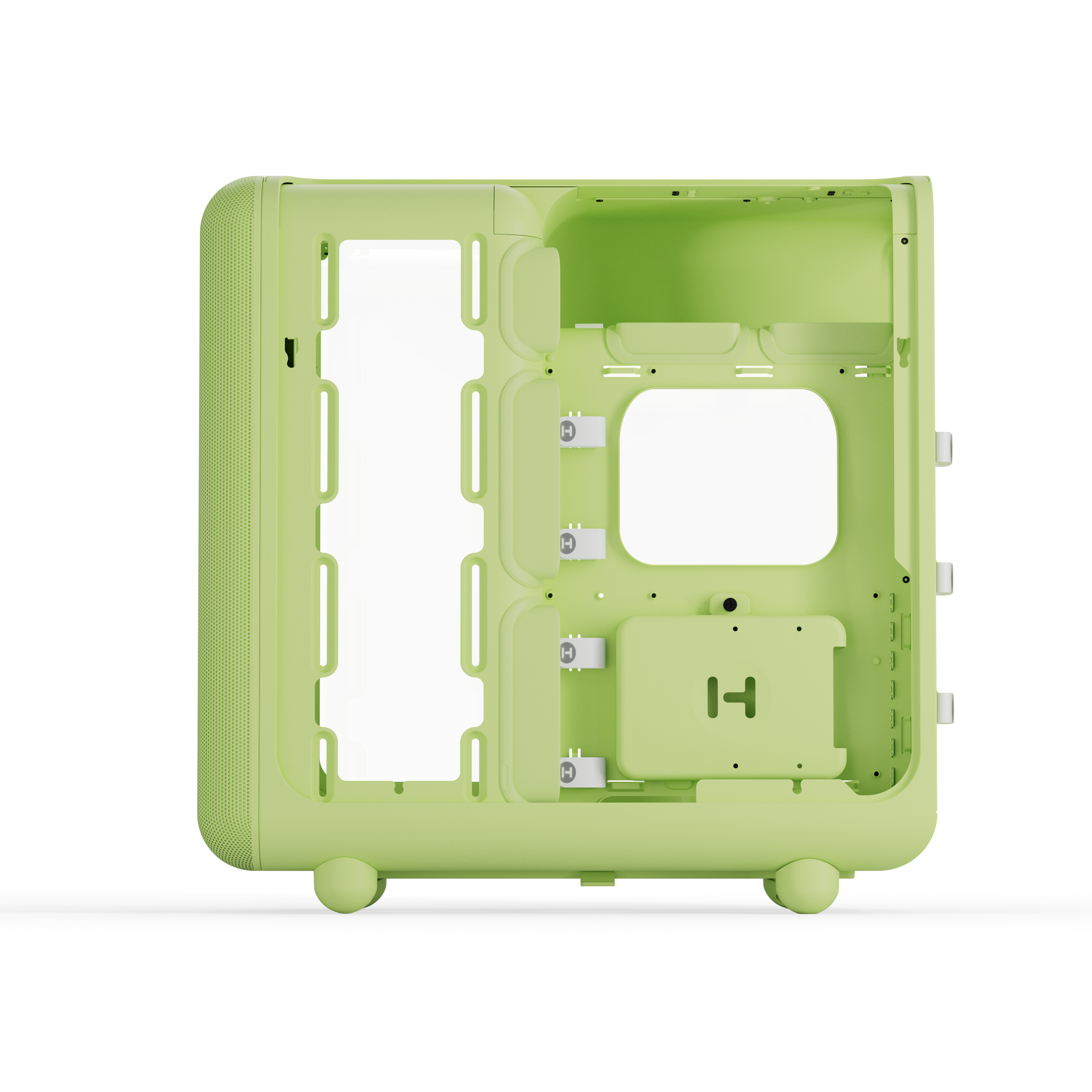 HYTE X50 Cable Management & Routing Channels