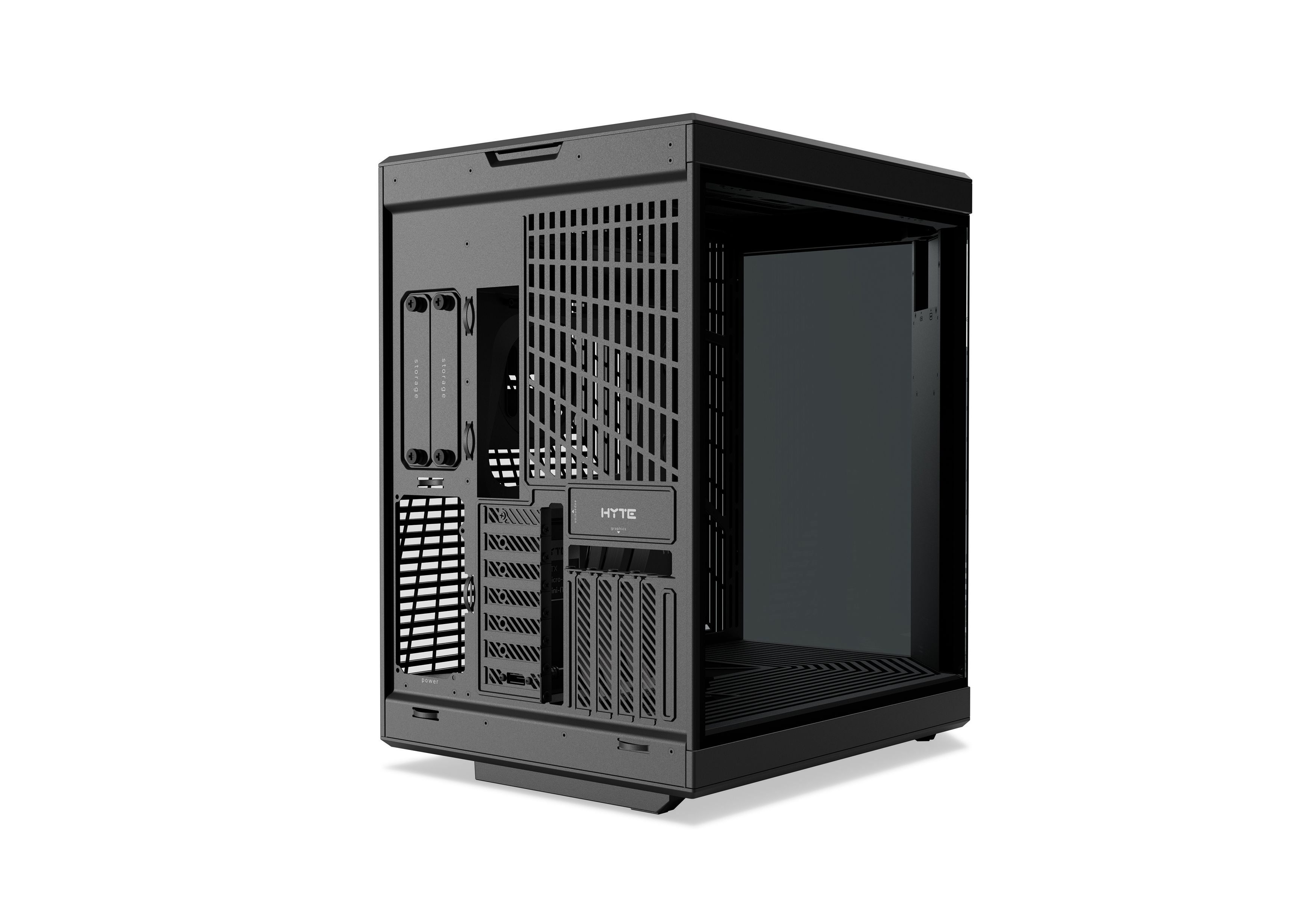 PCケース(自作PC用) hyte y70 touch infinite black Y70 touch infinite - Our New PC Case with LCD Screen - Pitch