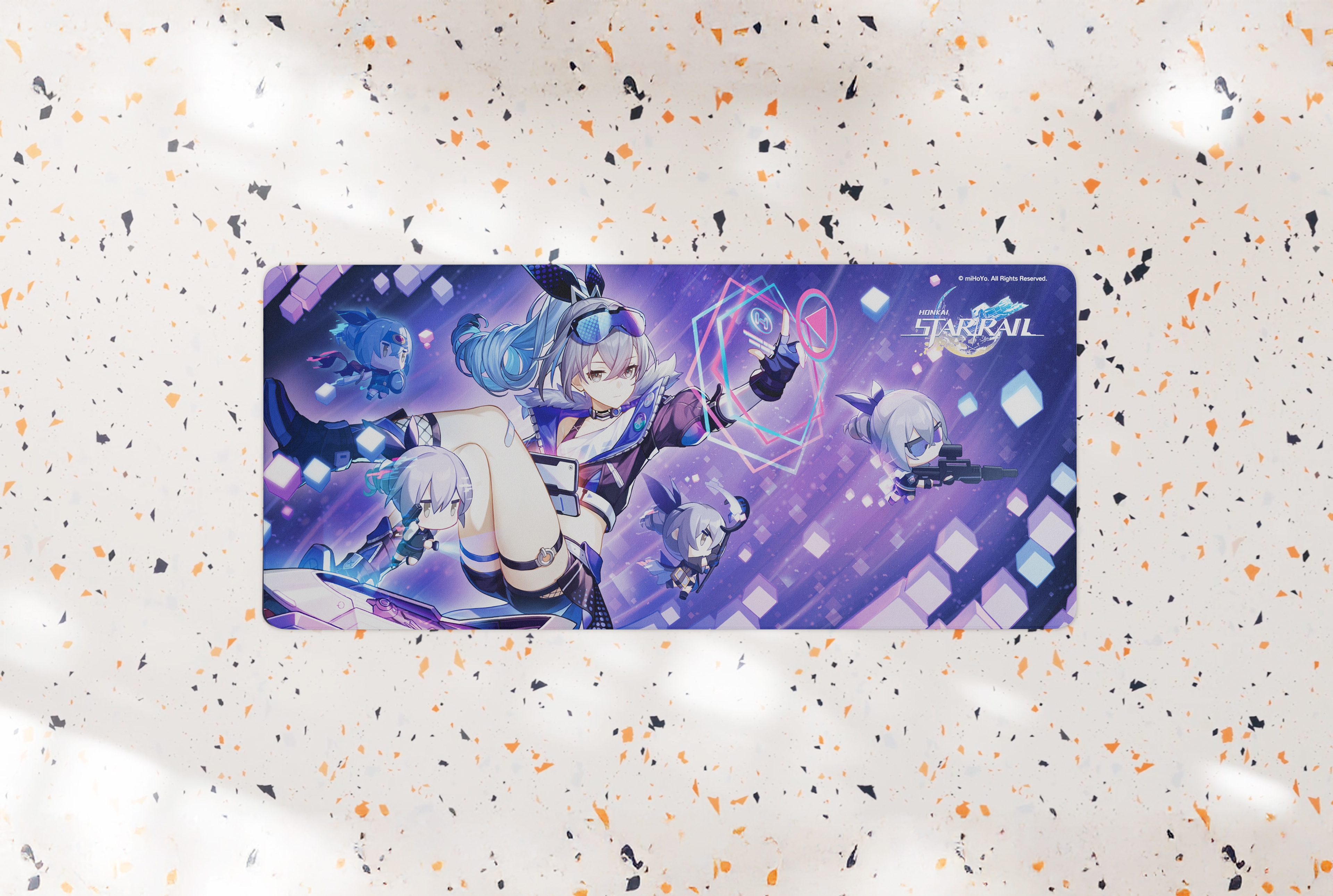 AX Exclusive Deskpad - HYTE x Silver Wolf "Contract Zero" Desk Pad