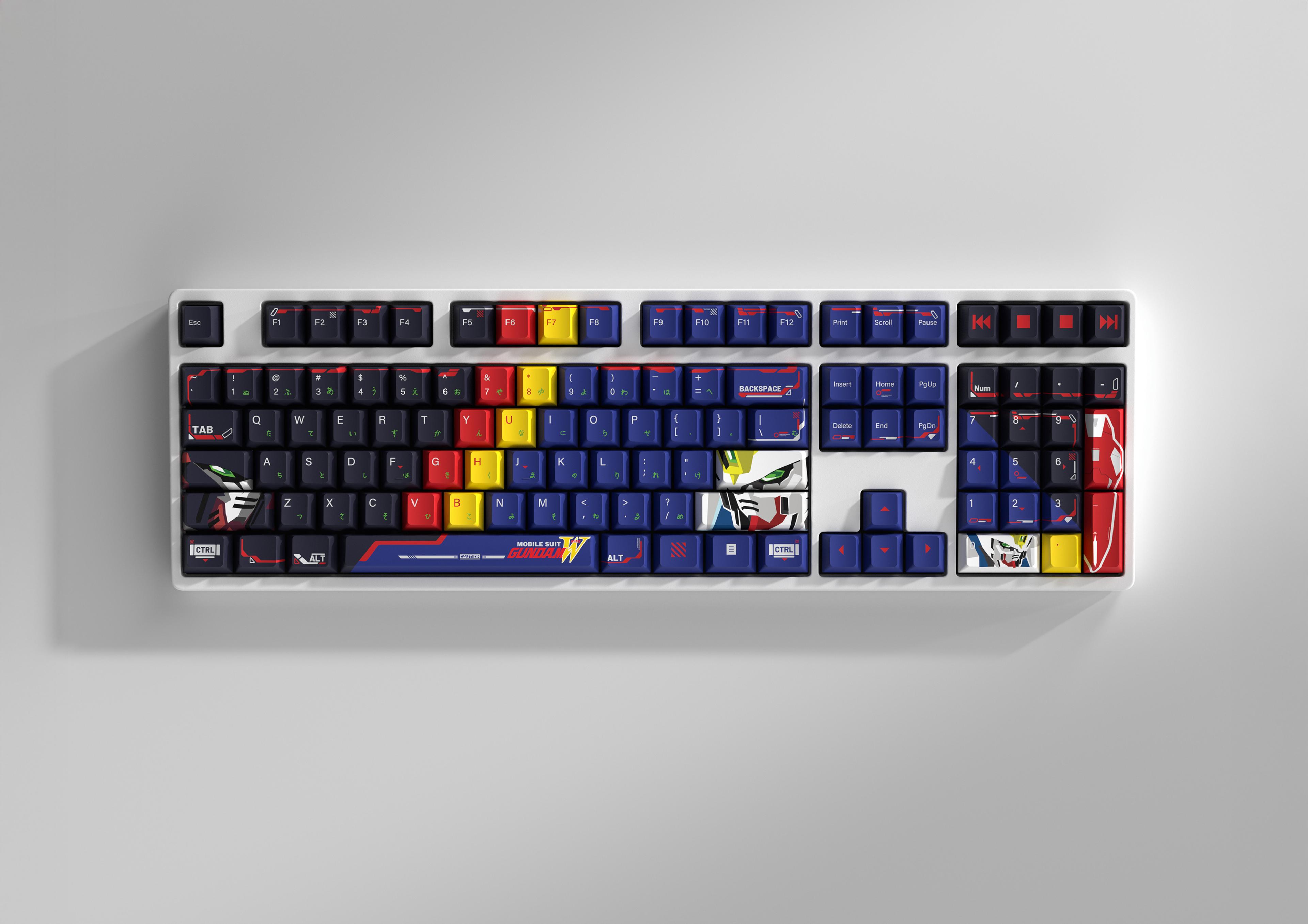 HYTE x Gundam Wing Keycap Set