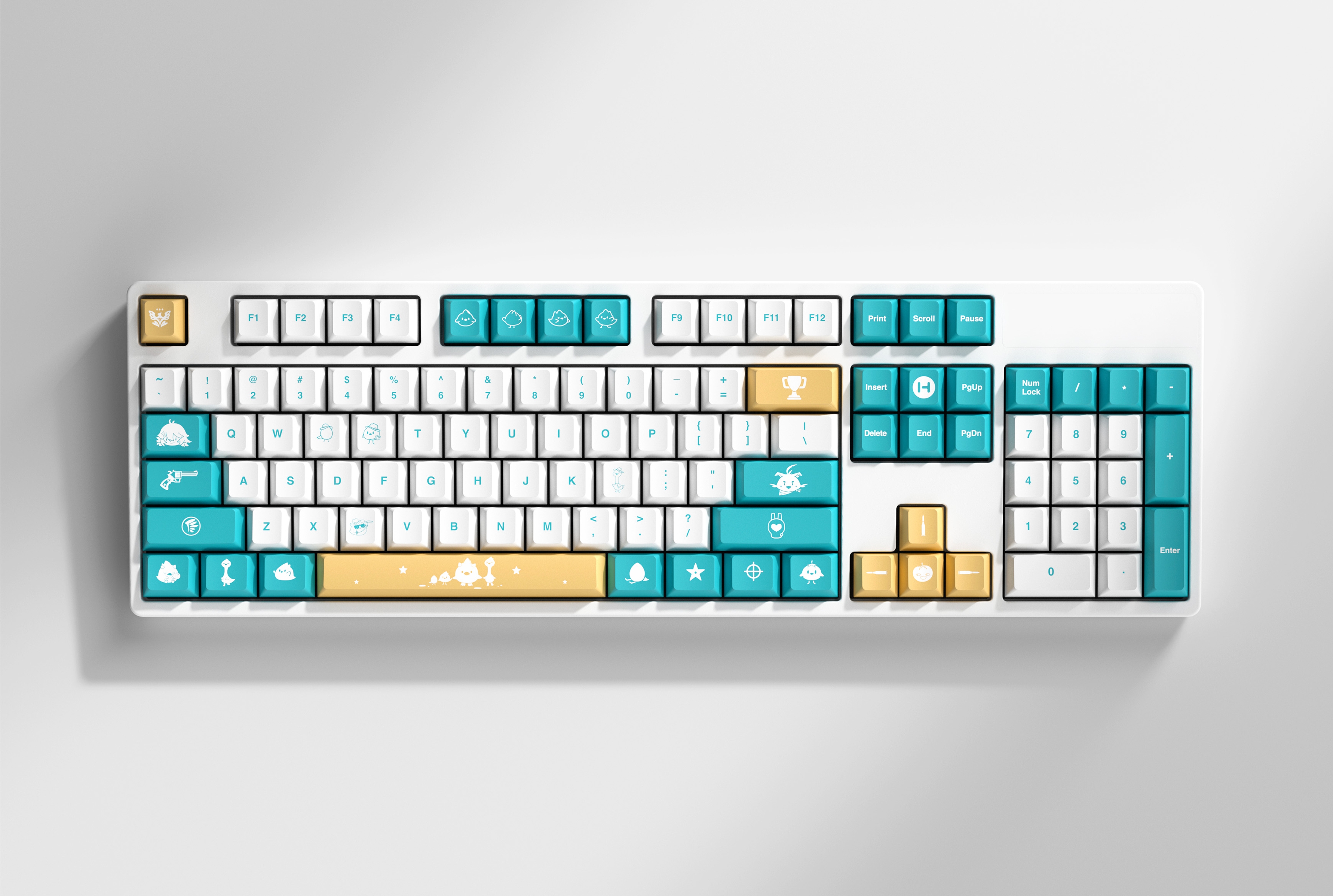 Dokibird Keycap Set
