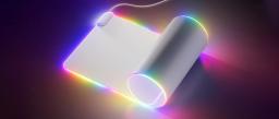 HYTE CNVS - RGB Gaming Mouse Pad -White