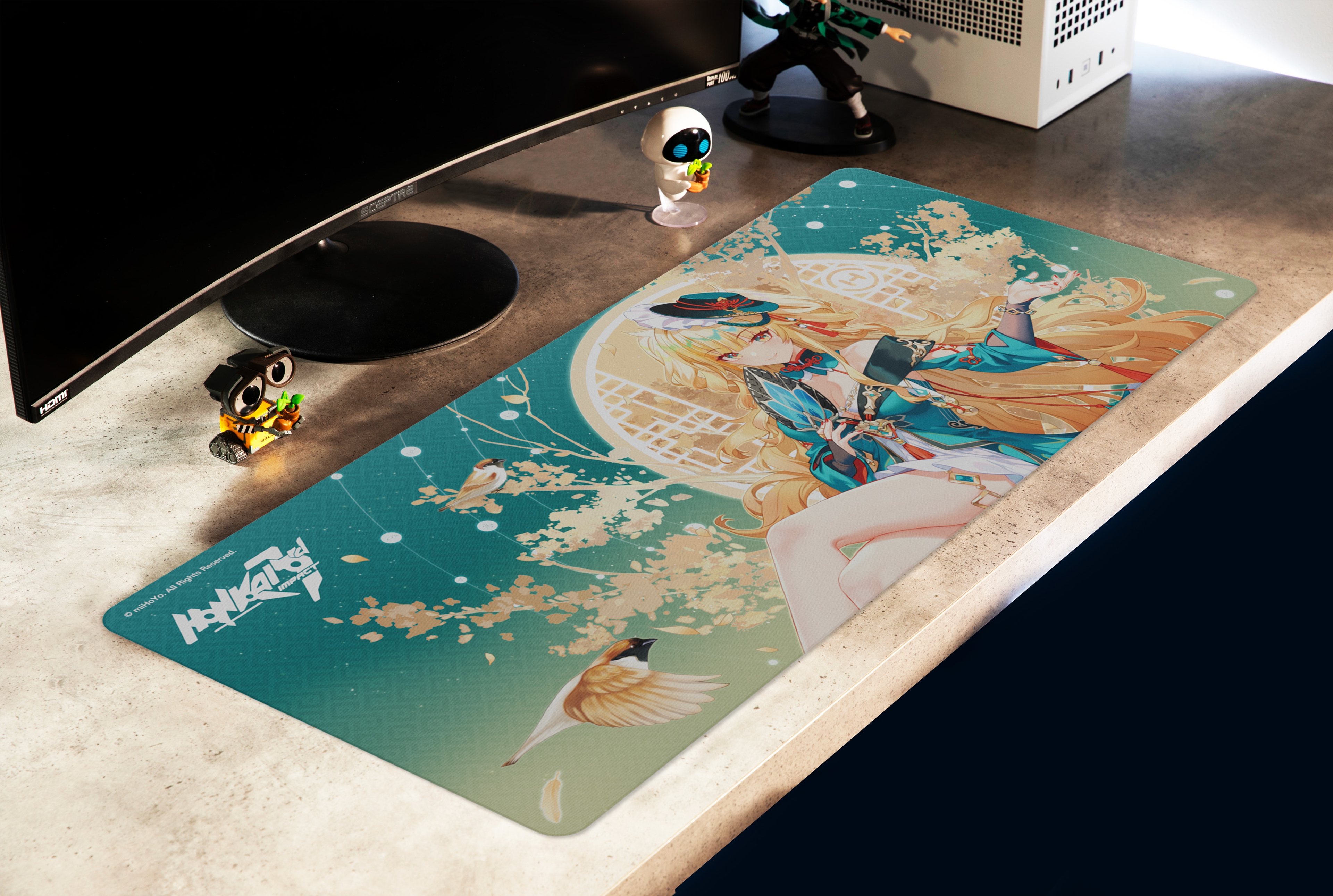 Official Honkai Impact 3rd Keycap Set and Desk Pad Bundle