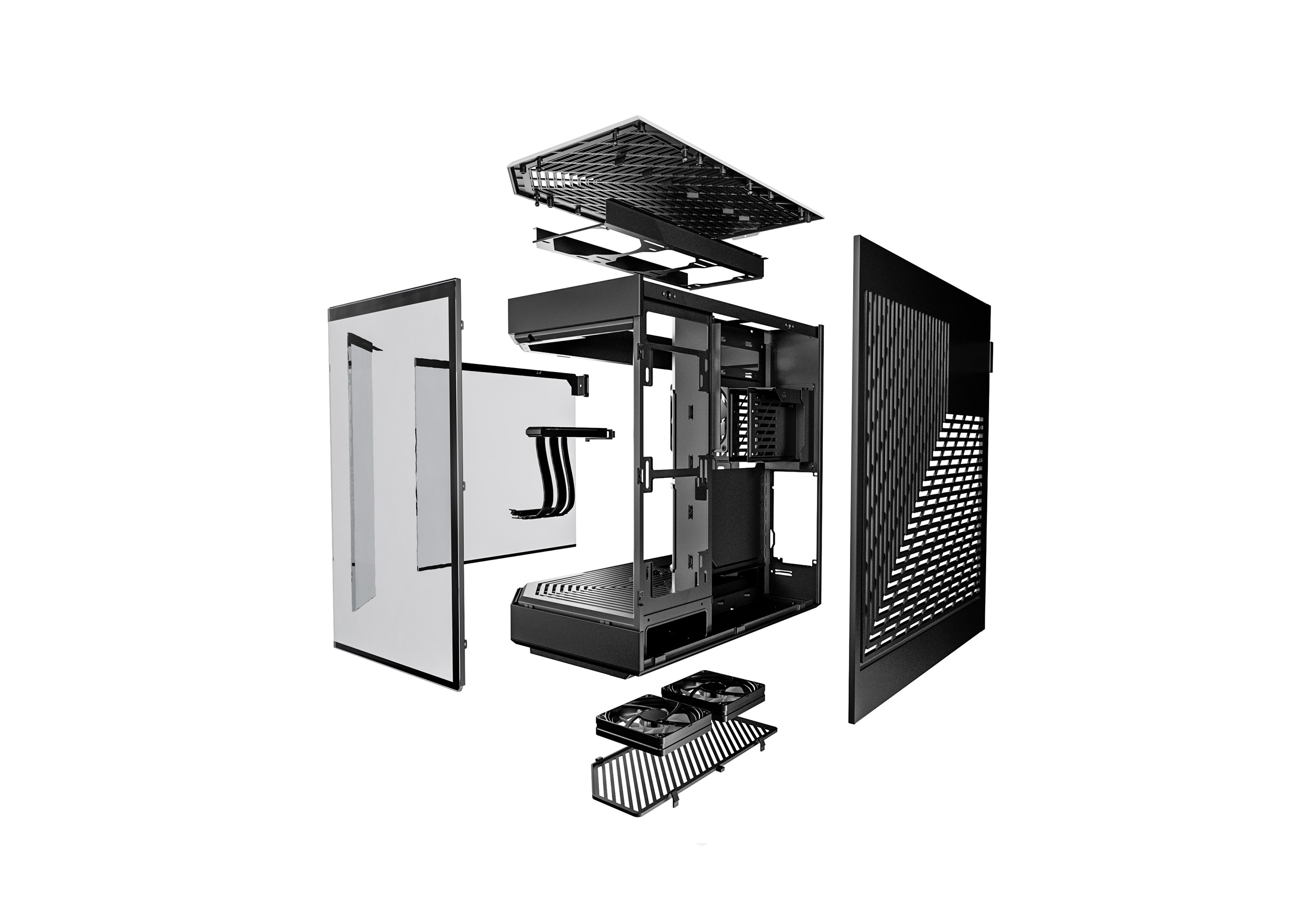 HYTE Y60 - Modern Aesthetic Case - Pitch Black