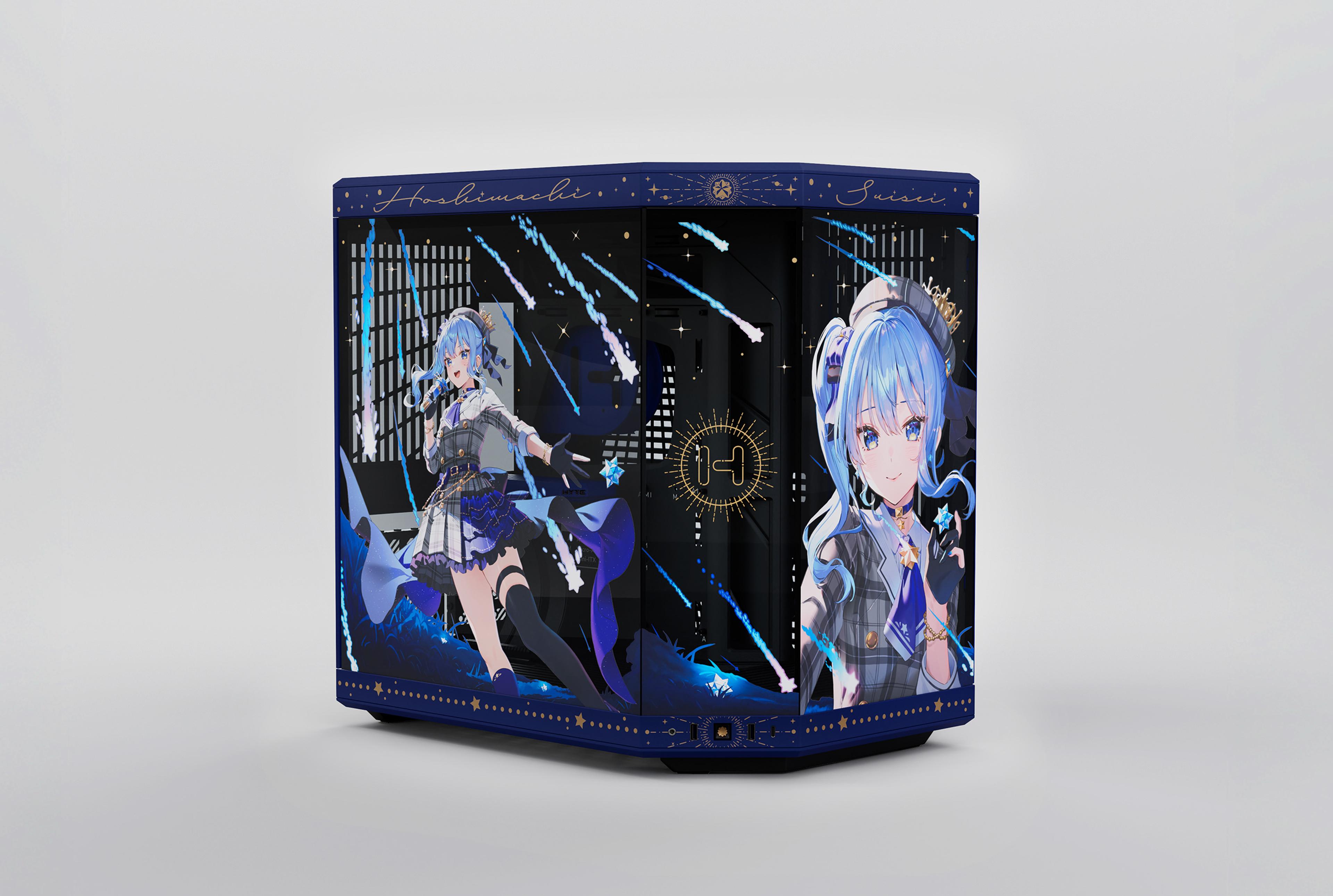 HYTE X hololive Hoshimachi Suisei Premium Mid-Tower ATX PC Y70 Case